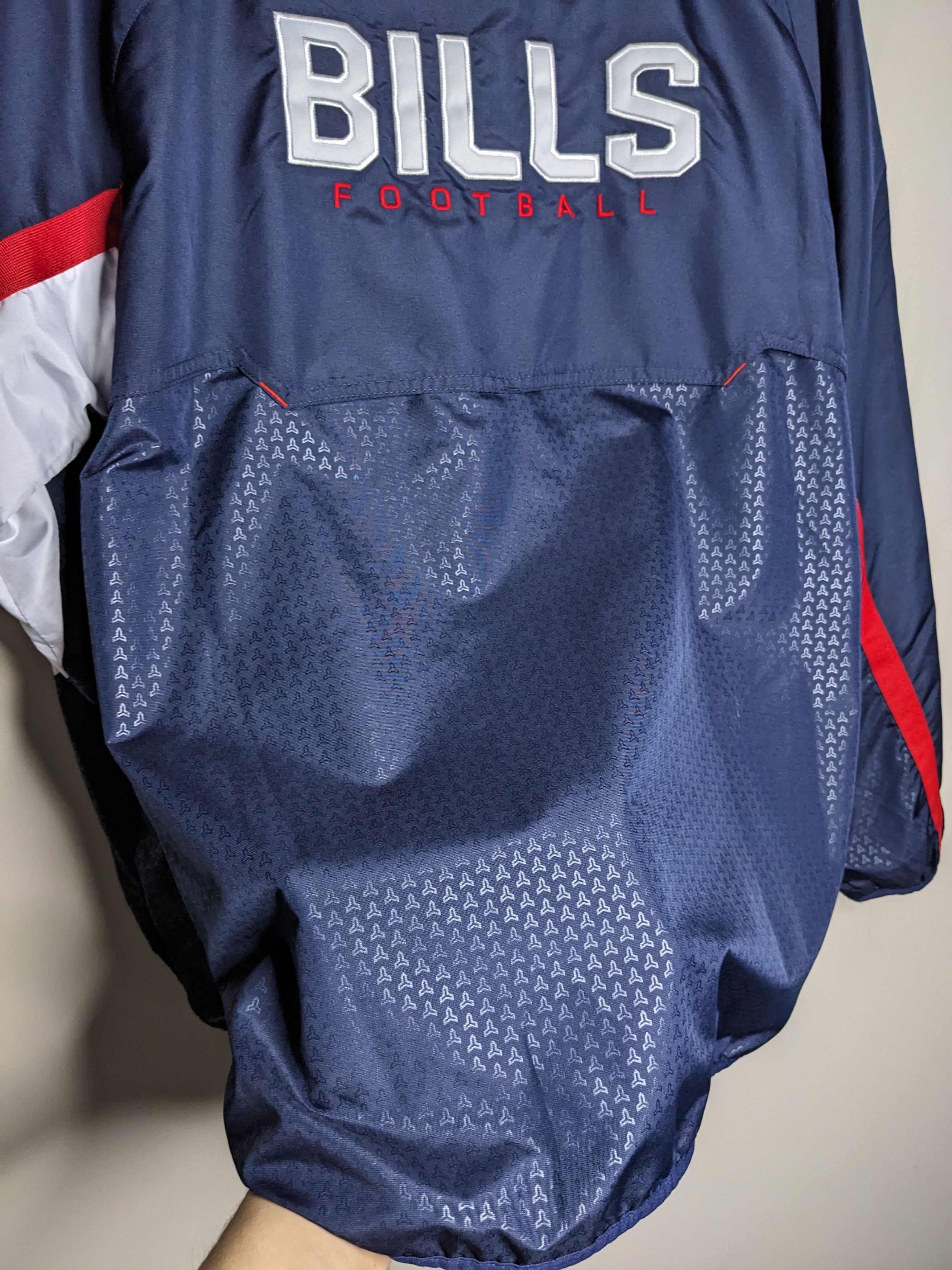 Reebok Buffalo Bills Reebok Sideline Quarter Zip Windbreaker Small Size US S / EU 44-46 / 1 - 8 Thumbnail