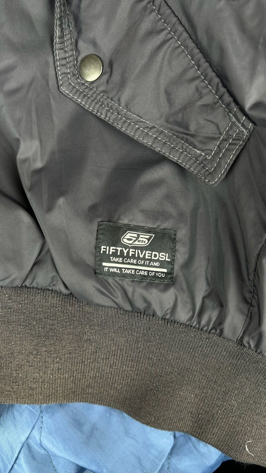 Diesel Diesel Gray Bomber Zip-Up Jacket Size US M / EU 48-50 / 2 - 8 Thumbnail