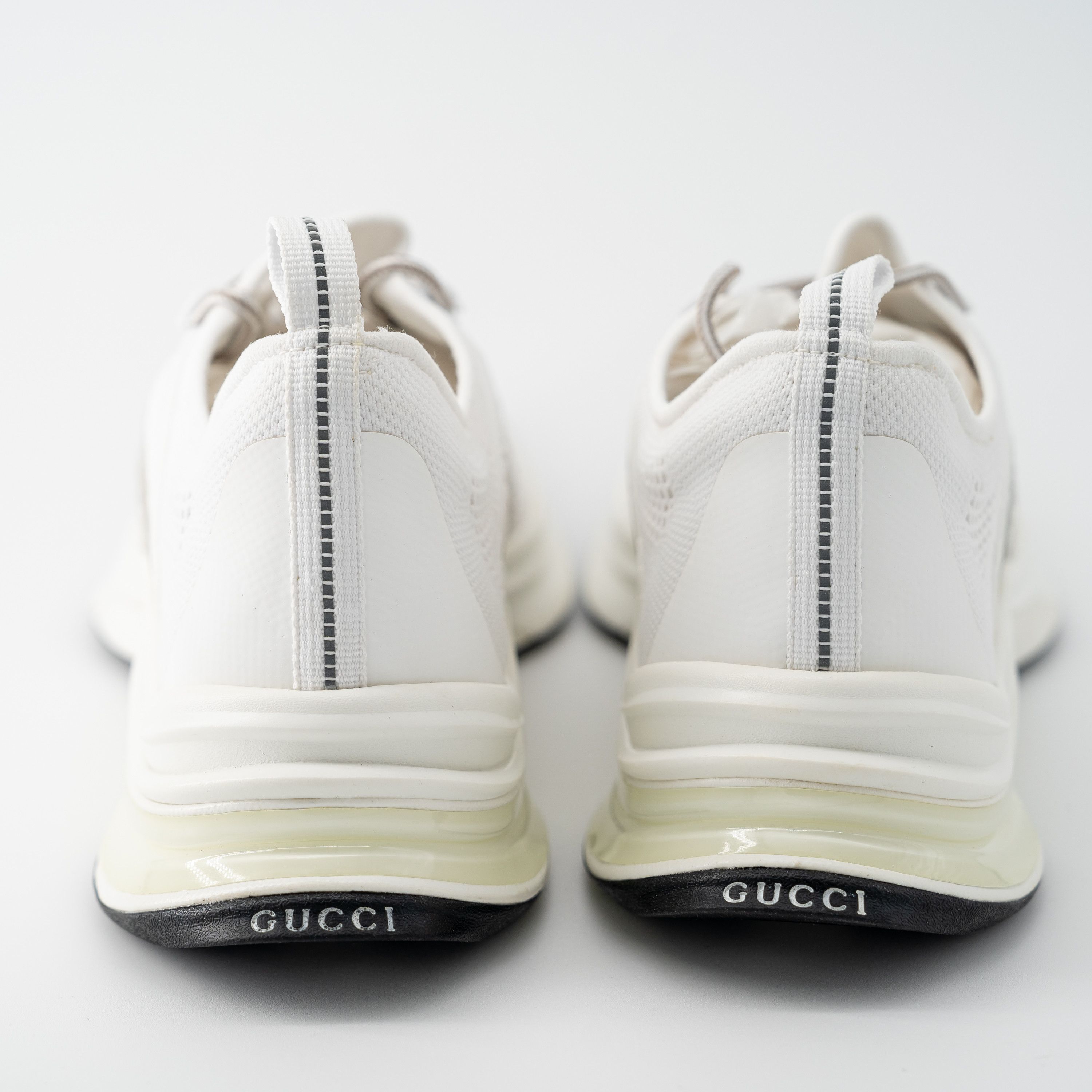 Gucci 12.5G - Gucci Run Sneaker White Black GG logo Size US 13 / EU 46 - 4 Thumbnail