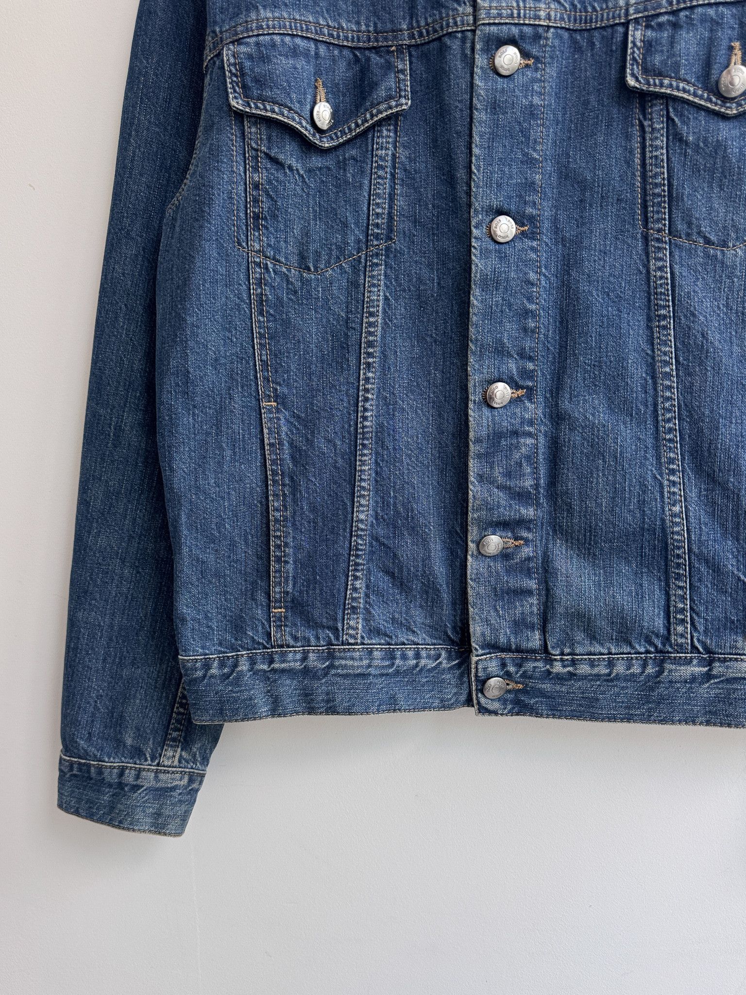 Hugo Boss Hugo Boss Blue Denim Jacket Size US M / EU 48-50 / 2 - 6 Thumbnail