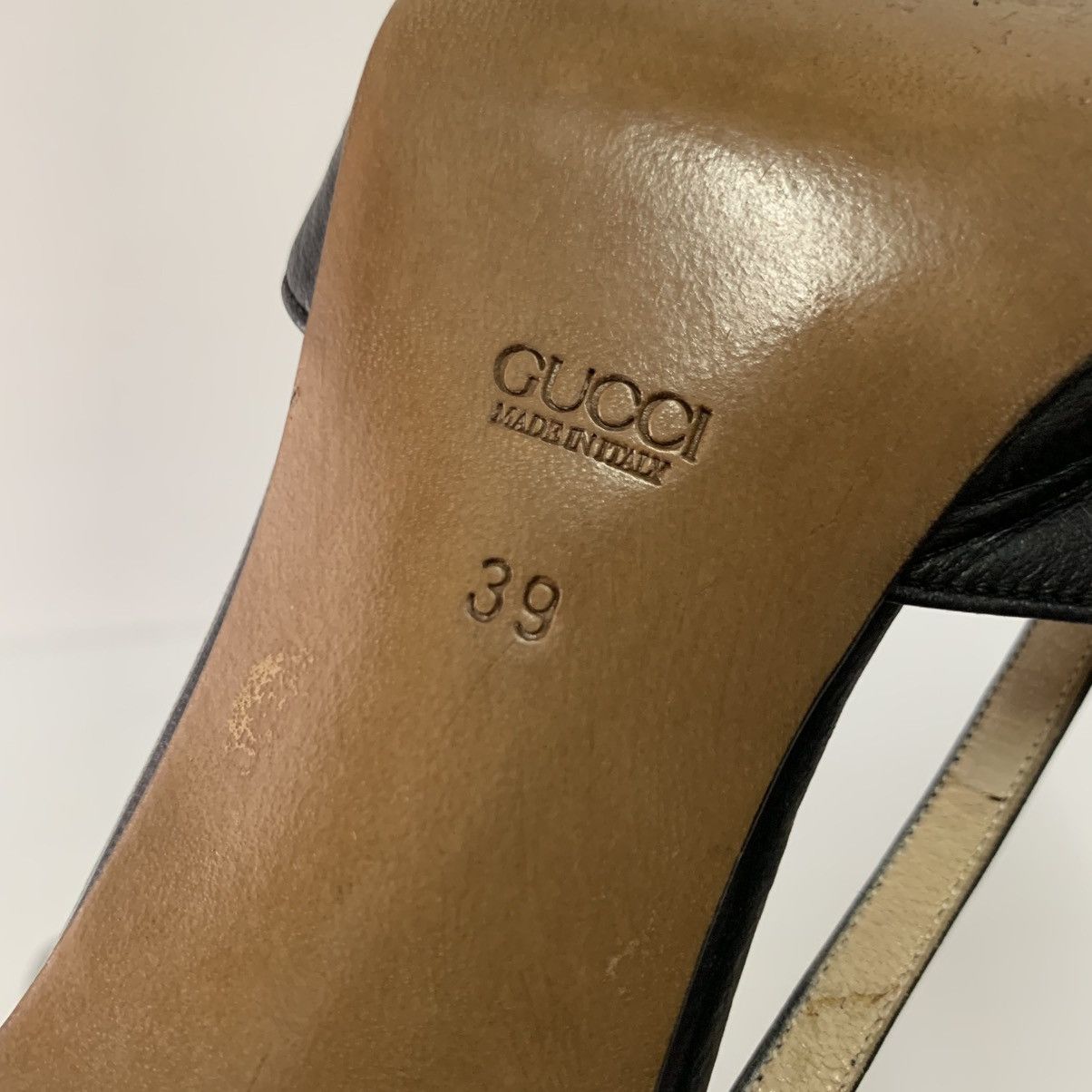 Gucci Gucci Leather Heels Size US 9 / IT 39 - 8 Thumbnail