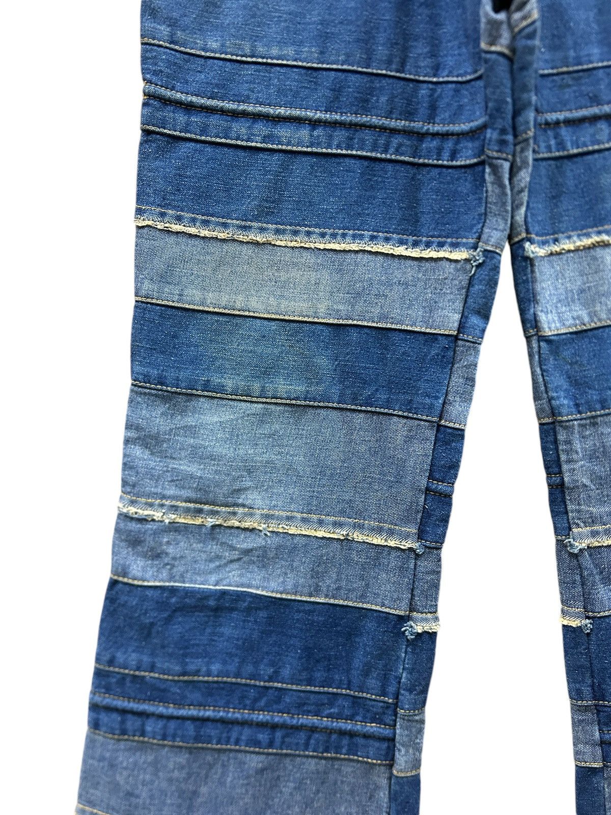 If Six Was Nine × Japanese Brand × Le Grande Bleu (L.G.B.) Vintage Ba-tsu Club Hagi Flared Jeans Size US 30 / EU 46 - 3 Thumbnail