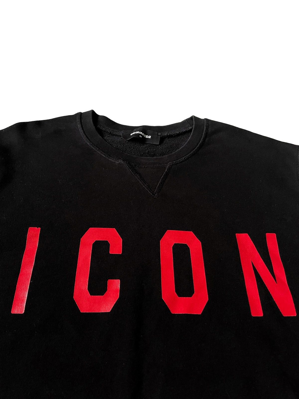 Dsquared2 Dsquared 2 ICON Men Black Sweatshirt Size S-M Made In Italy Size US S / EU 44-46 / 1 - 4 Thumbnail