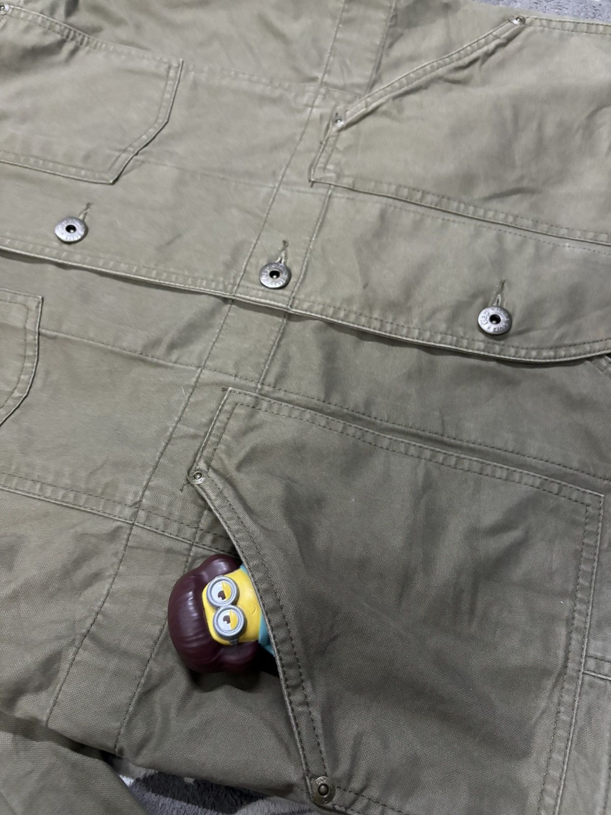 Balenciaga × Gap × Yeezy Vintage Gap Khaki Green Tactical Military Field Jacket Size US M / EU 48-50 / 2 - 8 Thumbnail