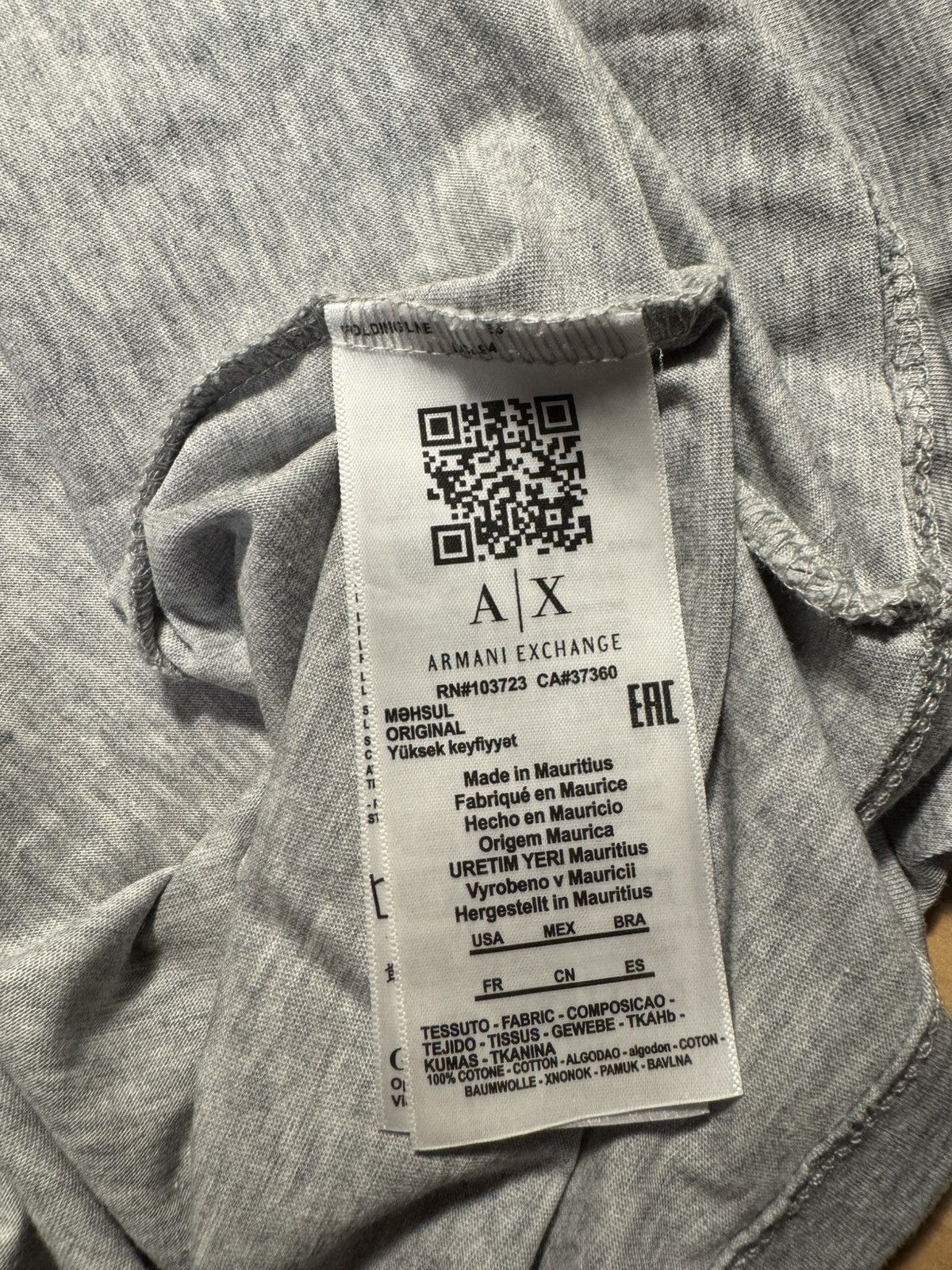 Armani Exchange Vintage Armani exchamge t shirt Size US L / EU 52-54 / 3 - 3 Thumbnail