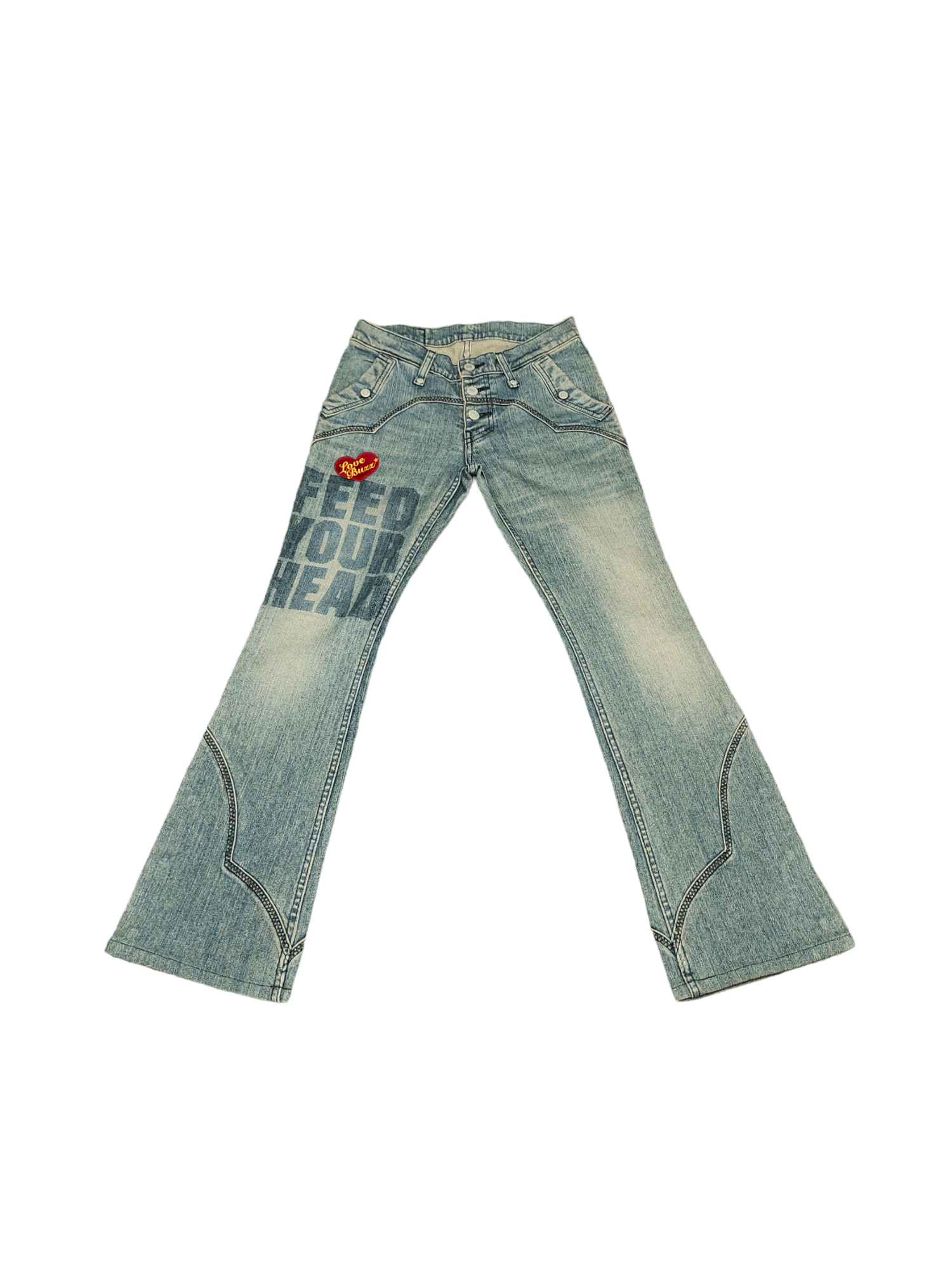Hysteric Glamour 1990s Flare Jeans Kinky Hysteric Glamour Denim Boot Cut Size US 27 - 3 Thumbnail