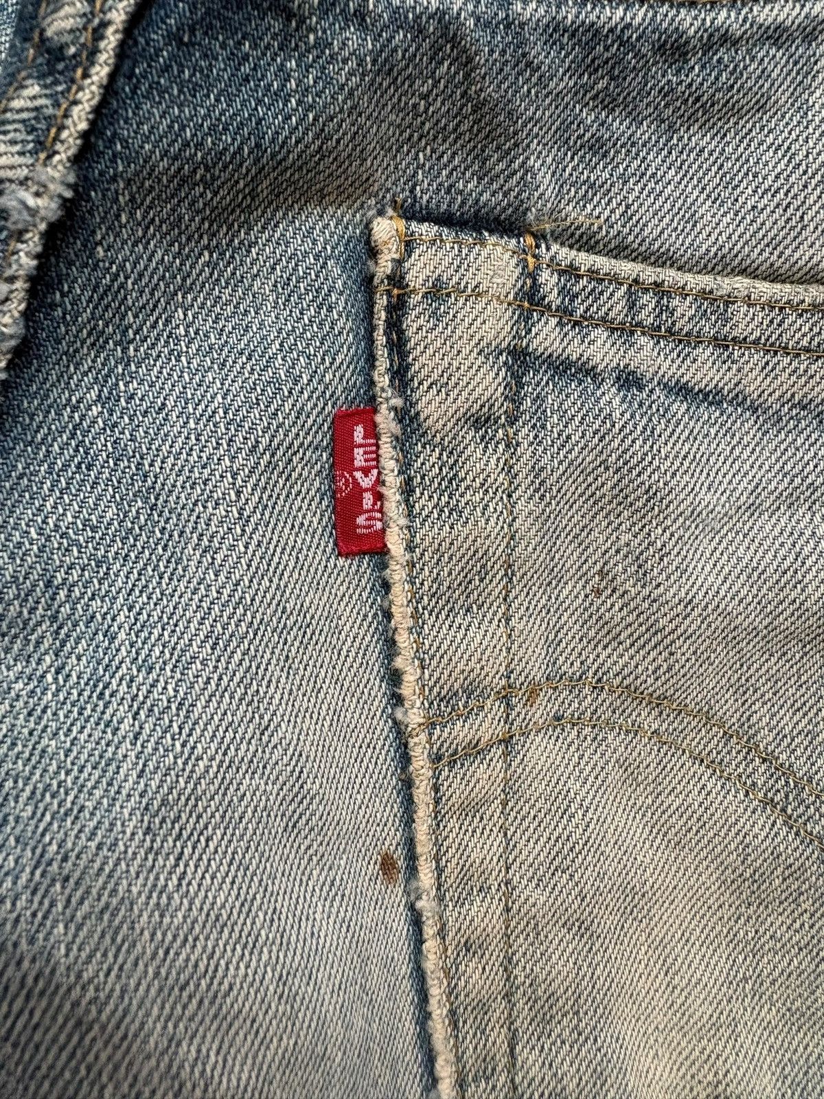 Levi's Vintage 80s Levis 503BXX Big E Selvedge Mud Wash Baggy Jeans Size US 28 / EU 44 - 13 Thumbnail