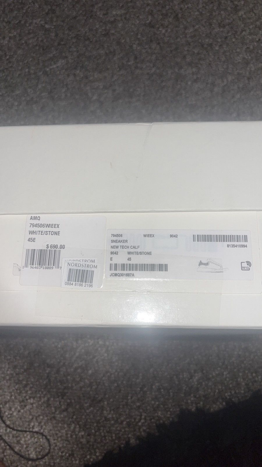 Alexander McQueen White stone Alexander mcqueens Size US 12 / EU 45 - 6 Thumbnail