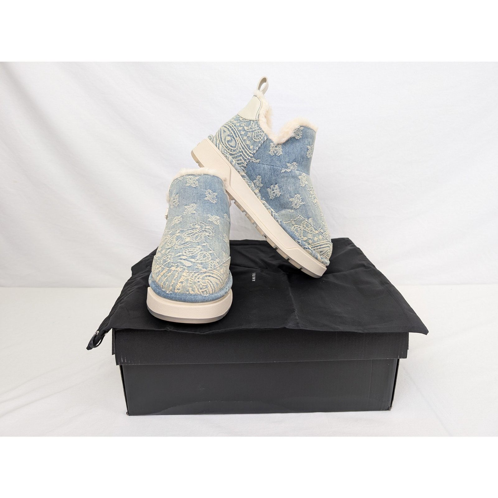 Amiri o1rshd1 Q:2 / Malibu Boot in Wash Indigo Size US 9 / EU 42 - 20 Thumbnail