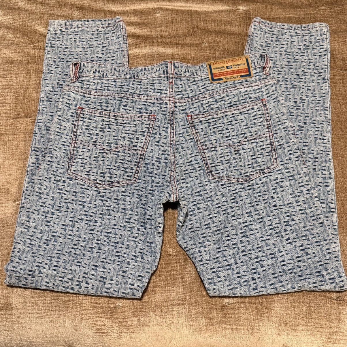 Diesel Diesel 1995 Monogram Jeans Glenn Martens Slim Straight Size US 33 - 8 Thumbnail