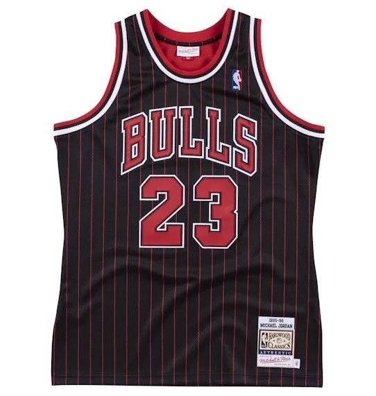 Mitchell & Ness 1995-1996 Jordan Jersey Hardwood Classics Size US L / EU 52-54 / 3 - 1 Thumbnail