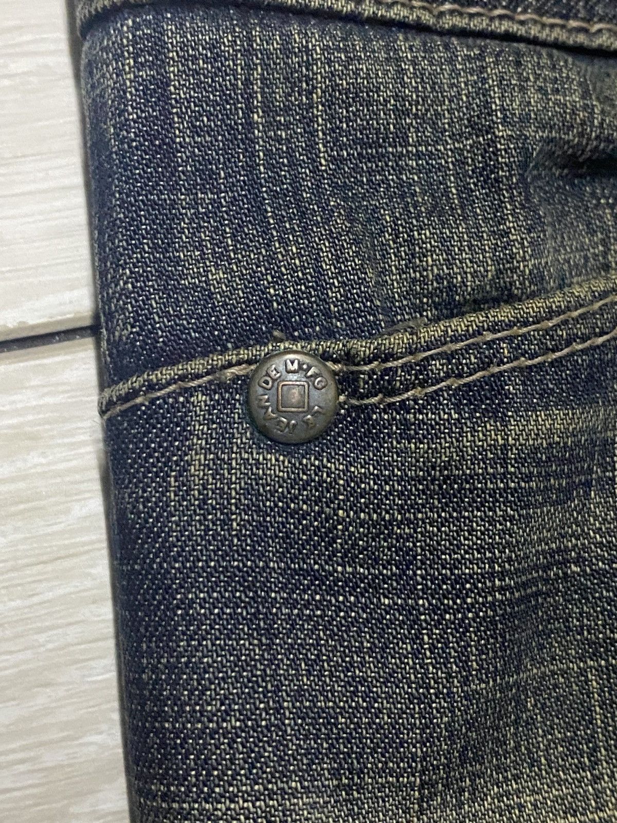 Marithe + Francois Girbaud Marithe Francois Girboud Mud Wash Whisker Super Baggy Size US 34 / EU 50 - 11 Thumbnail