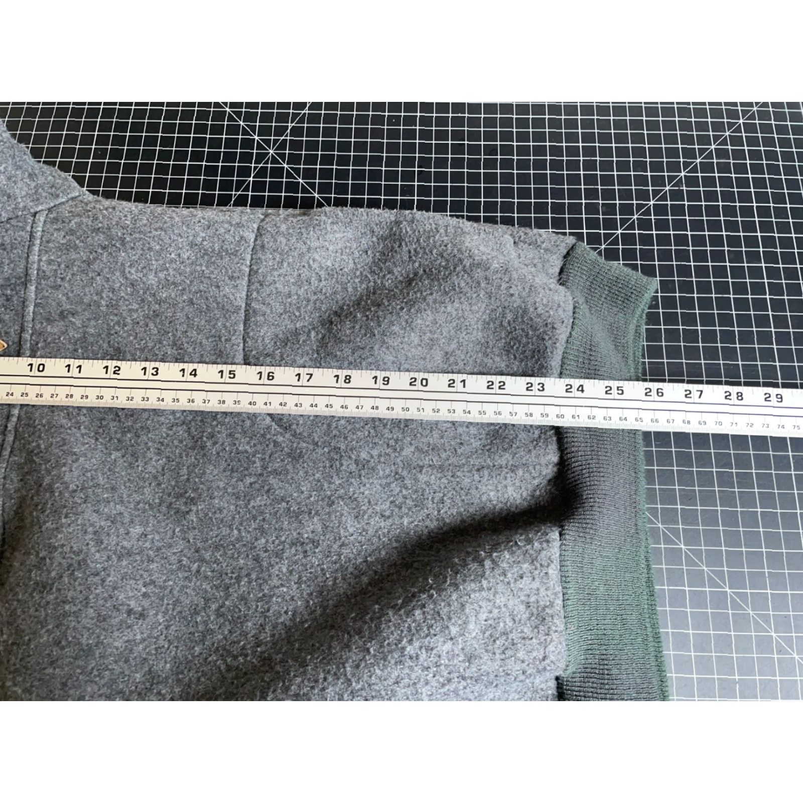 Vintage VINTAGE Unionbay Fleece Pullover Jacket Mens Large Gray 1/4 Zip Zipper Polyester Casual Retro 90s Outdoors Womens? Mens Size US L / EU 52-54 / 3 - 6 Thumbnail