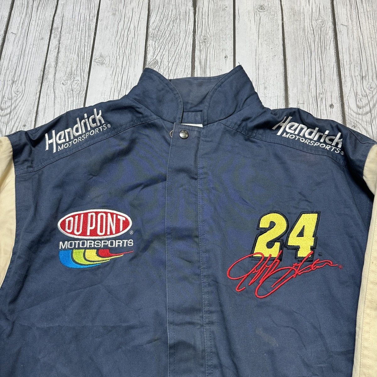 NASCAR Vintage NASCAR Jeff Gordon Dupont jacket Size US M / EU 48-50 / 2 - 3 Thumbnail