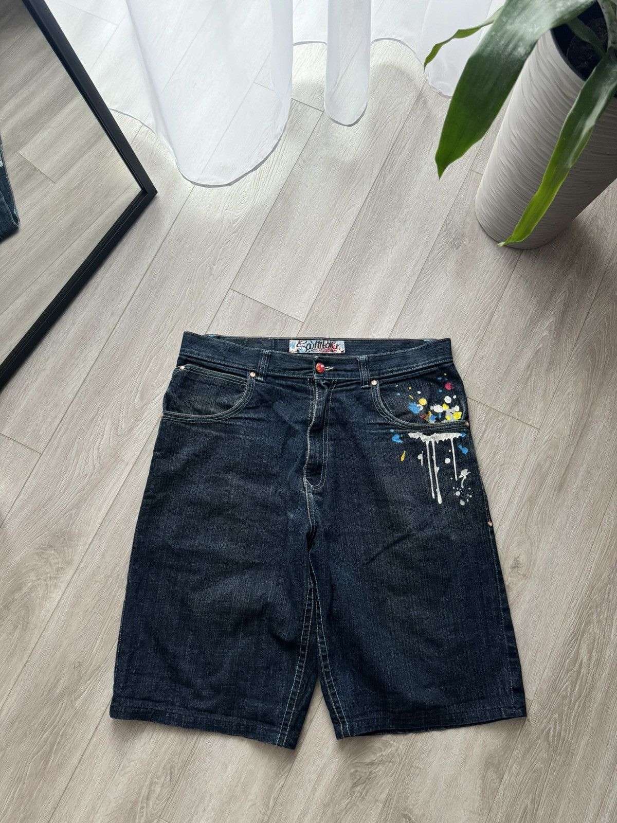 JNCO × Southpole × Vintage Vintage Southpole Baggy Shorts JNCO Style Size US 36 / EU 52 - 6 Thumbnail