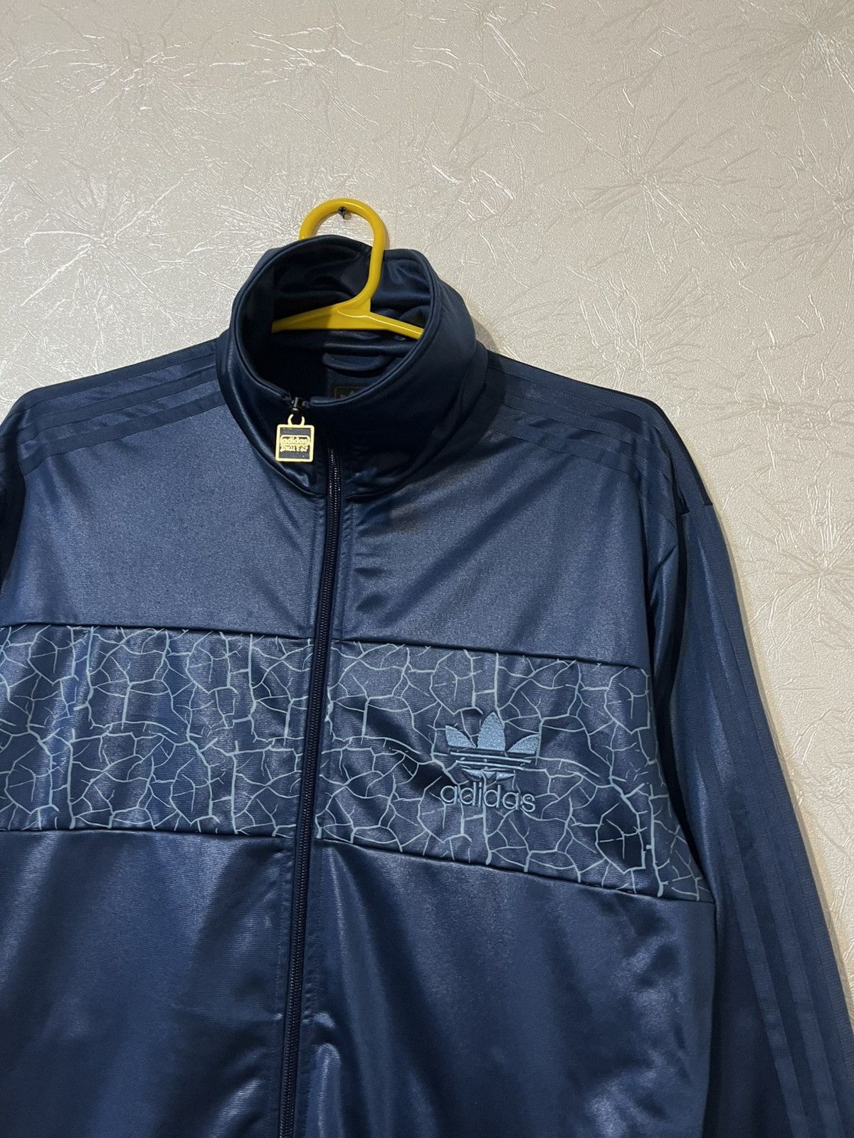 Adidas Adidas Originals Chile 62 Vintage Track Zip Blue Jacket Size US M / EU 48-50 / 2 - 2 Thumbnail