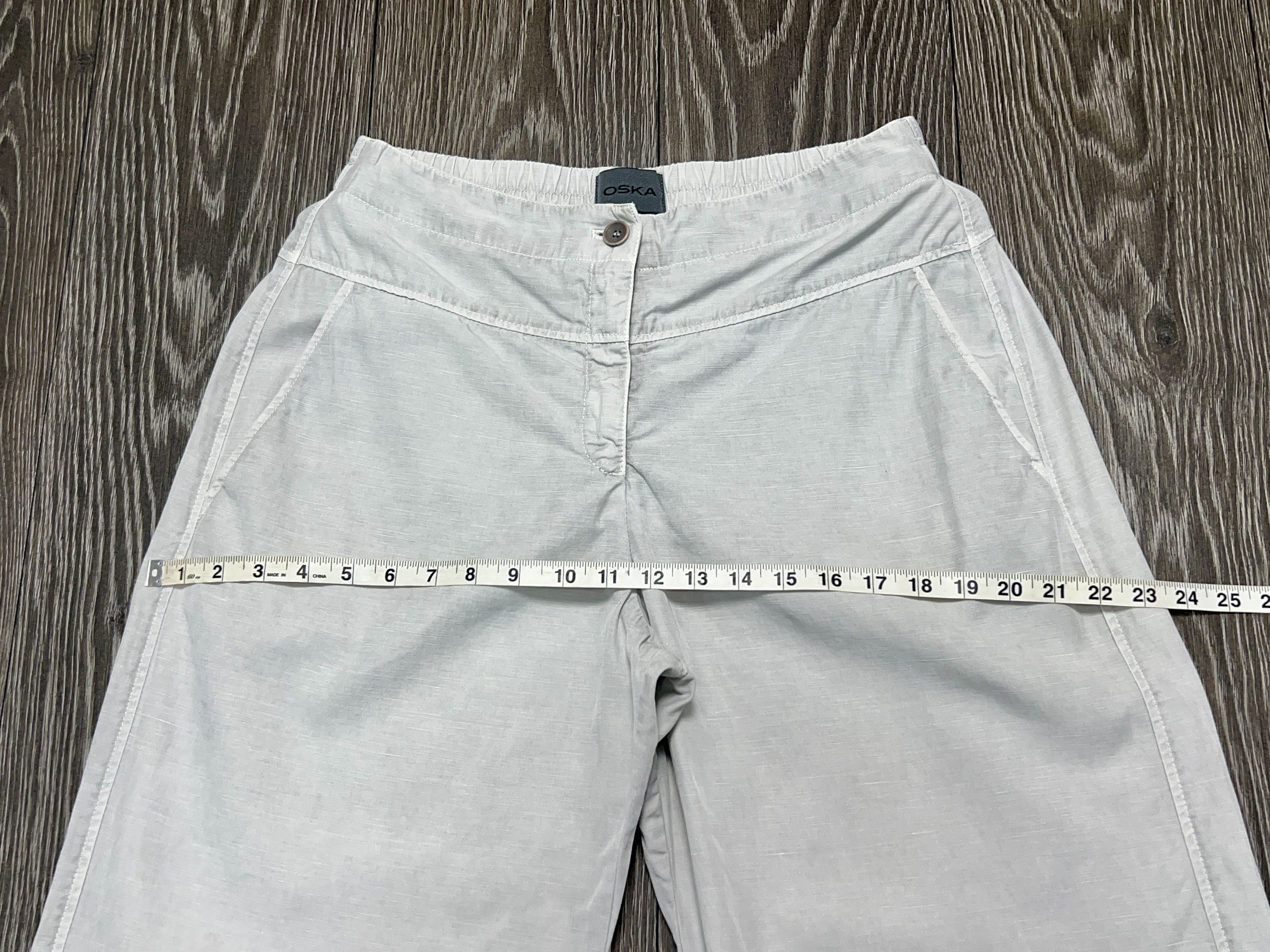 OSKA Oversize Pants Parachute Lyocell Linen Wide Leg Designer 2 M Size 30" / US 8 / IT 44 - 11 Thumbnail