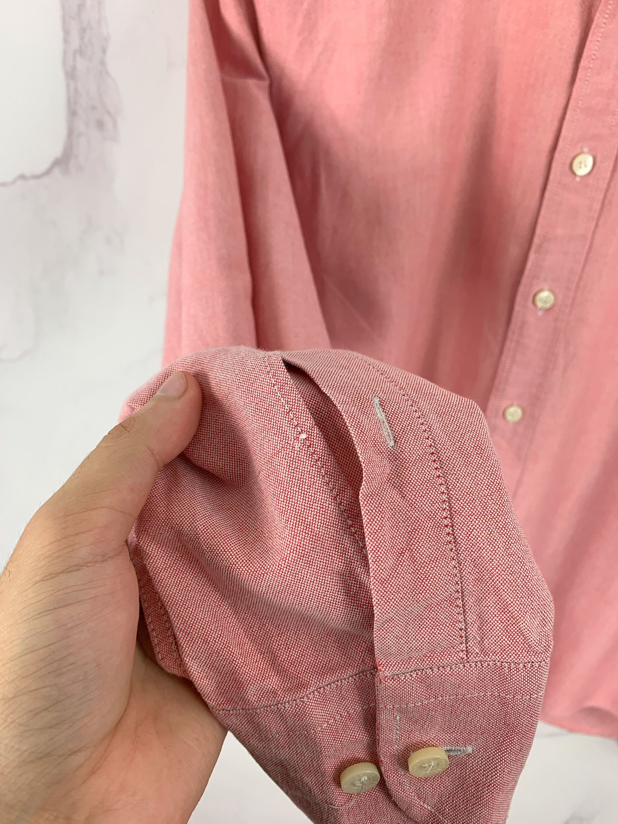 Burberry Thomas Burberry Button Up Shirt Size L Size US L / EU 52-54 / 3 - 13 Thumbnail