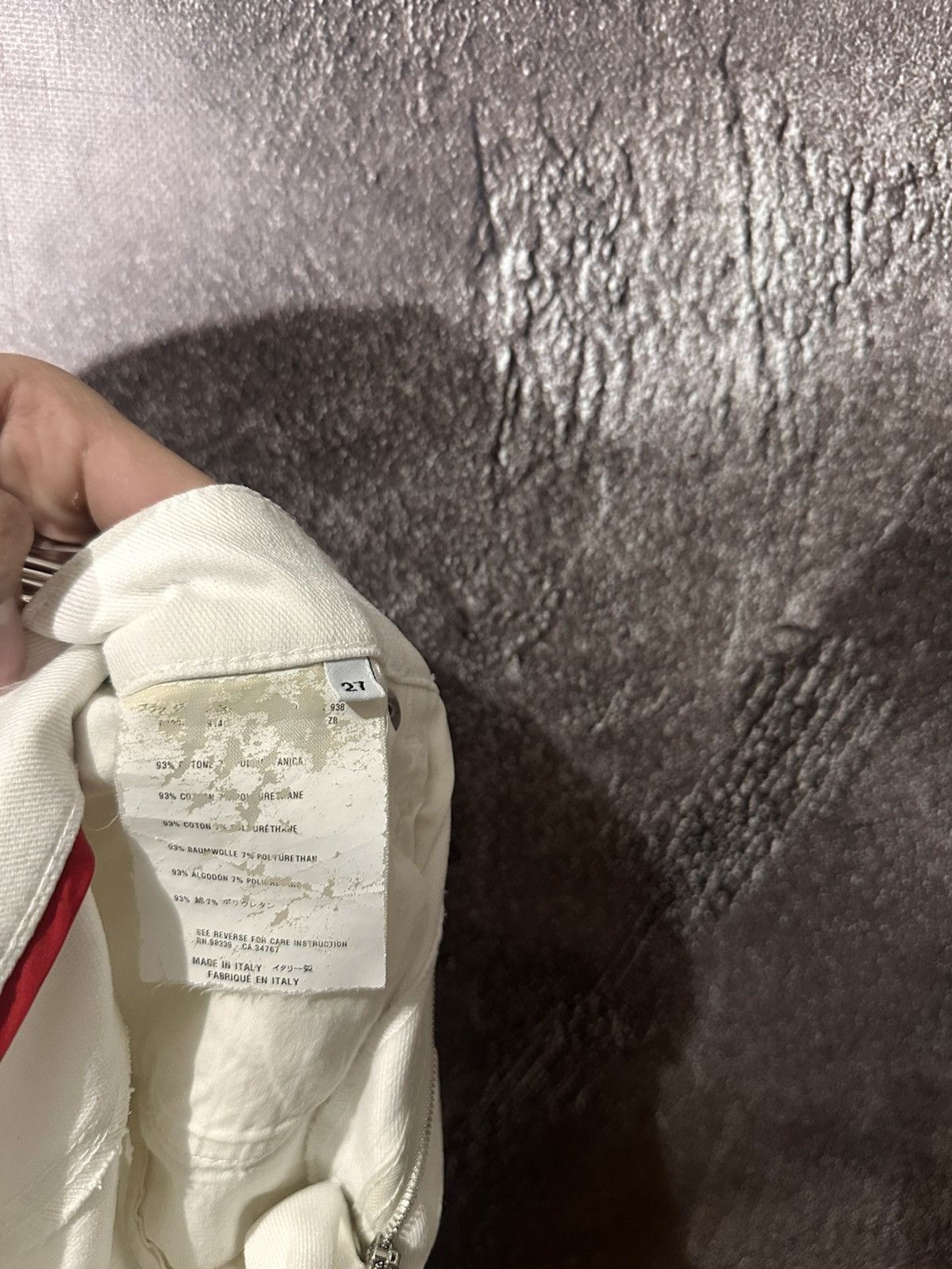 Prada Vintage Prada white jeans Size 27" / US 4 / IT 40 - 6 Thumbnail