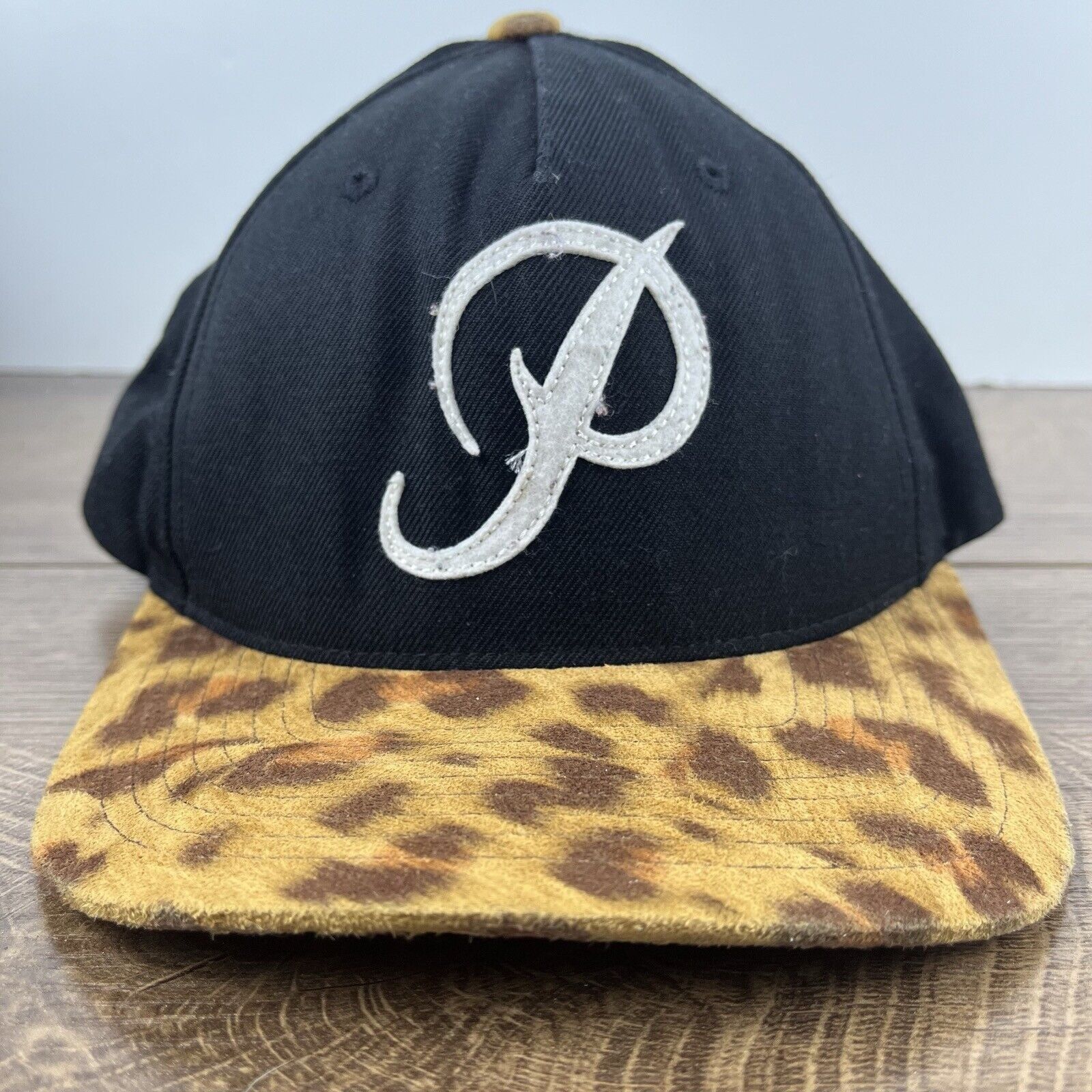Starter P Starter Hat Black Cap Hat Adjustable Hat Black Adult Hat Size ONE SIZE - 5 Thumbnail