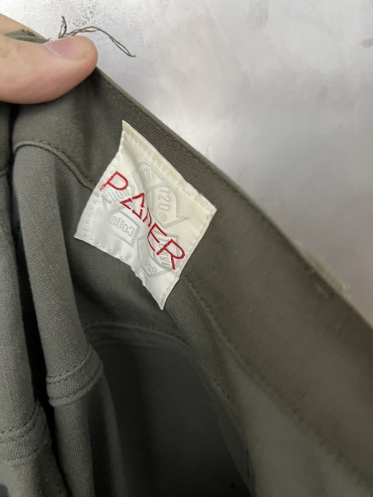 20471120 20471120 Paper Reconstructed Cargo Pants Size US 30 / EU 46 - 4 Thumbnail