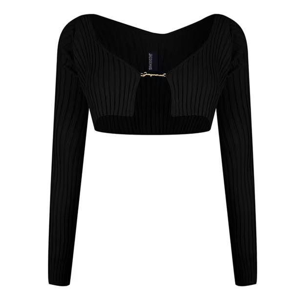 Jacquemus o1g2r1mq1024 Cardigan in Black Size S / US 4 / IT 40 - 1 Thumbnail