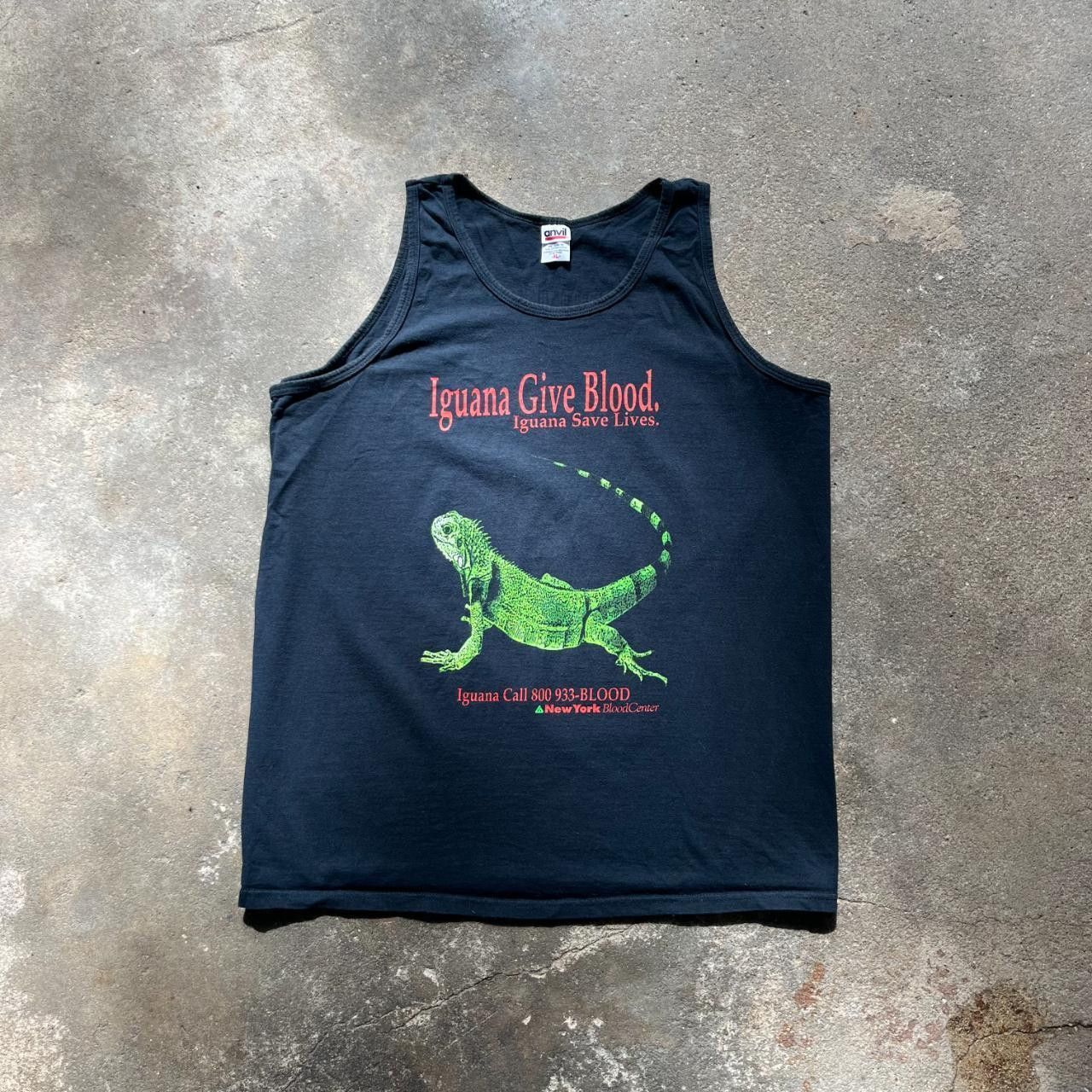 Anvil Anvil Iguana graphic tank top Size US XL / EU 56 / 4 - 1 Thumbnail