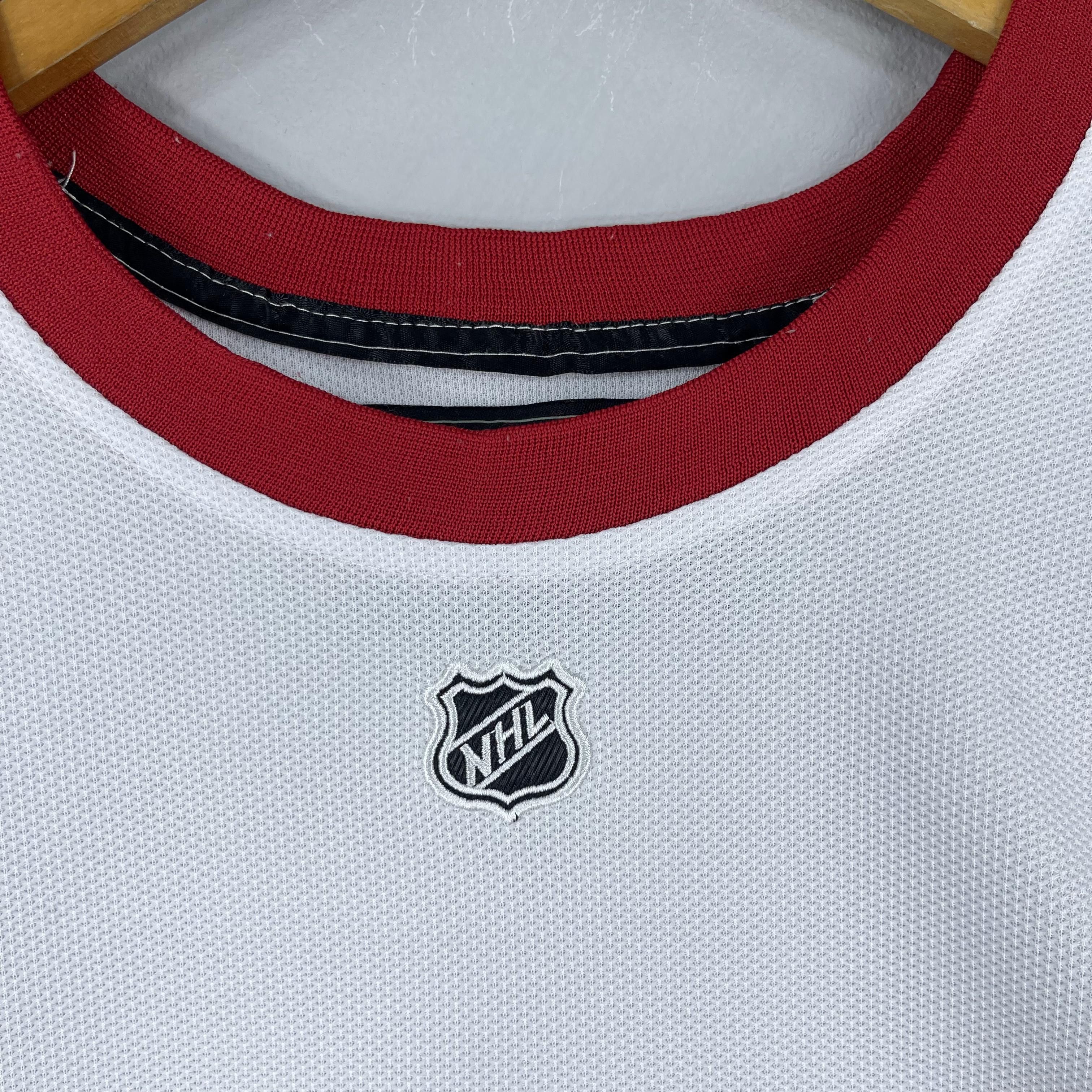 NHL Vintage Montreal CANADIENS Embroidery Hockey Jersey Size US L / EU 52-54 / 3 - 4 Thumbnail