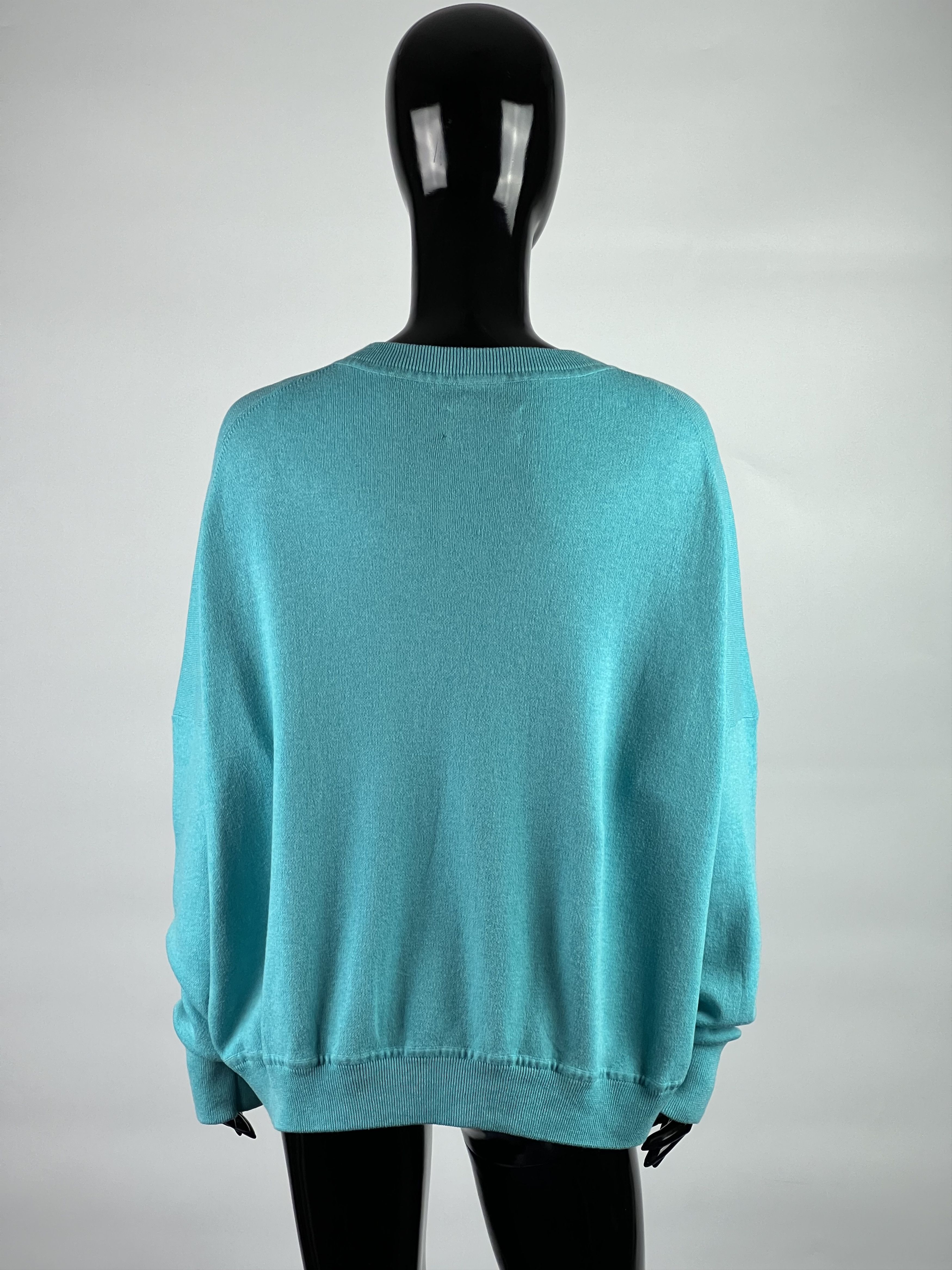 Zadig & Voltaire Zadig & Voltaire V-Neck Sweater Size L Oversized Size L / US 10 / IT 46 - 3 Thumbnail