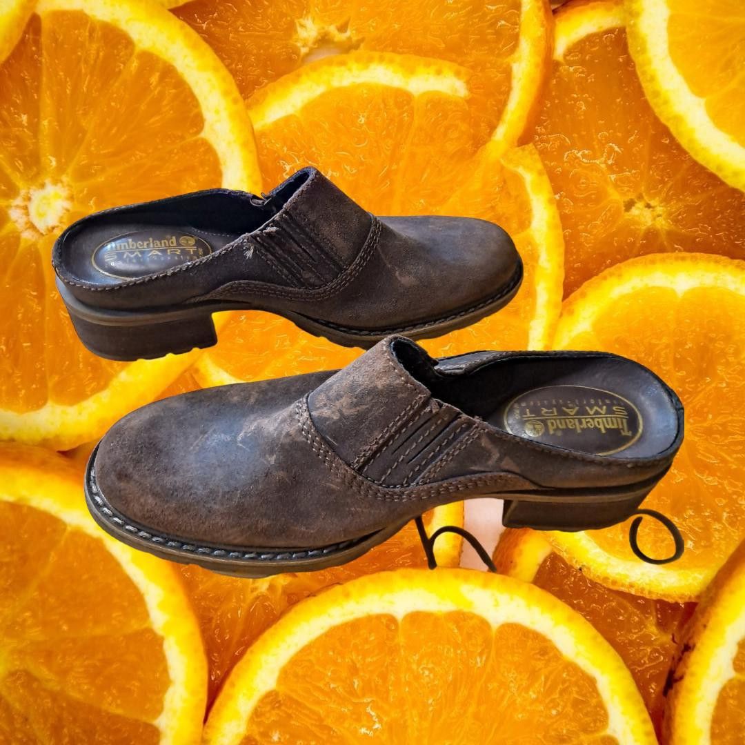 Timberland Timberland Smart Comfort System Leather Clog/Mule Size 6M Size ONE SIZE - 1 Thumbnail
