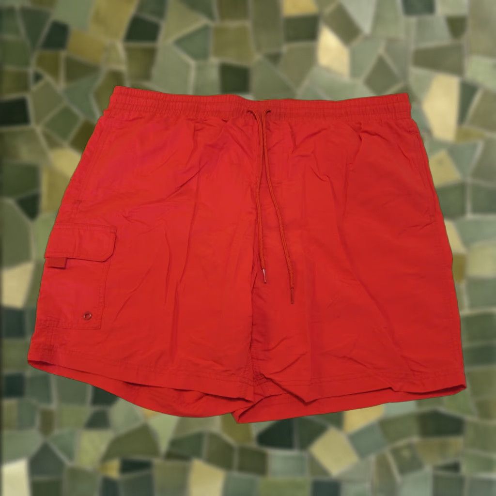 Vintage Cabela's Red 100% Nylon Lined Swim Surf Beach Board Shorts Men 2XL/2TG Size US 39 - 1 Thumbnail