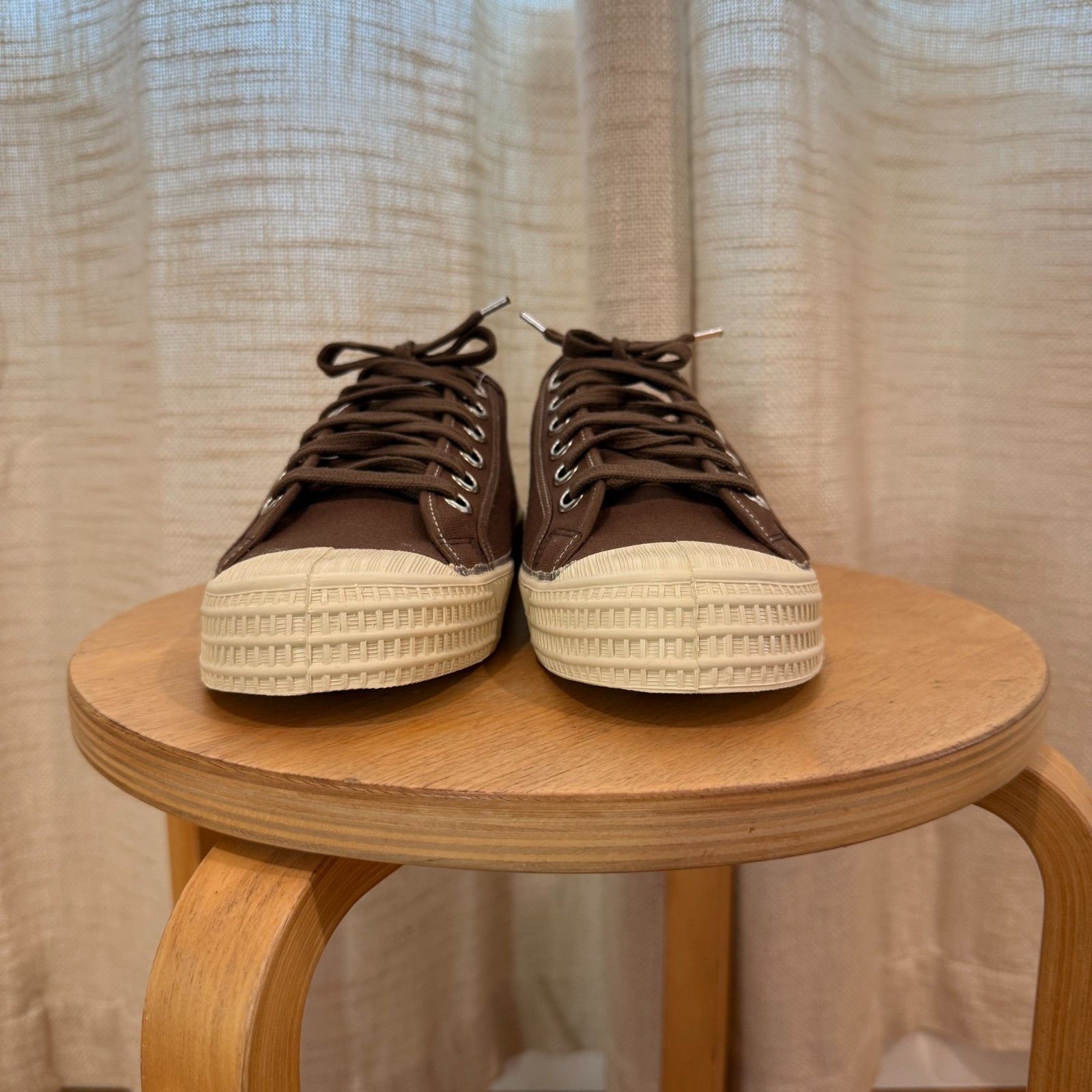 Novesta Novesta Star Master Contrast Stitch Sneakers in Brown Size US 9 / EU 42 - 10 Thumbnail