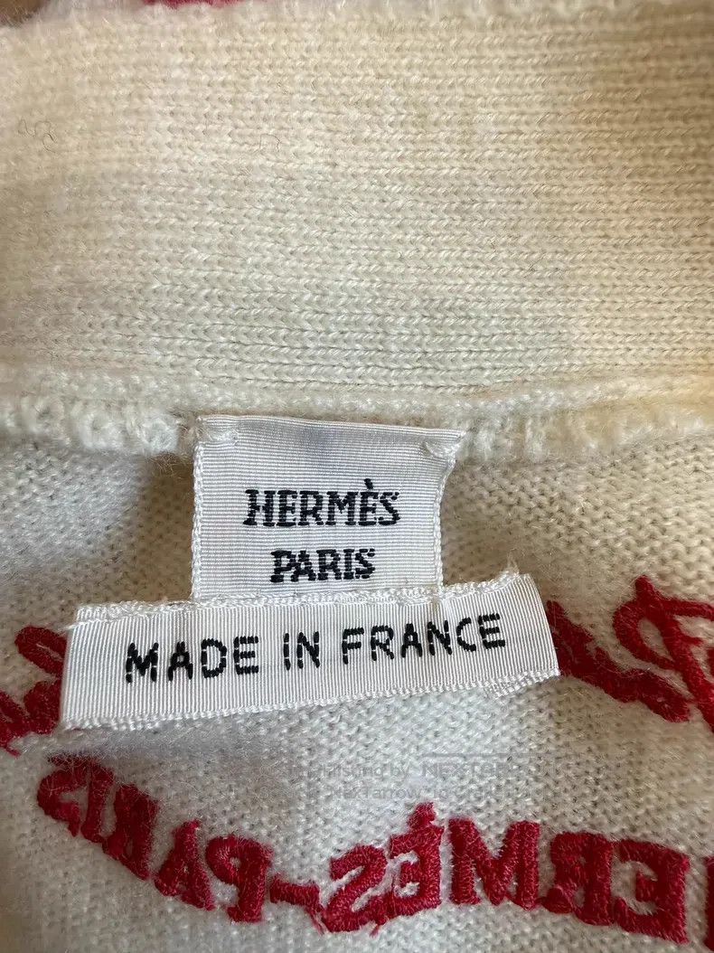 Hermes Hermes Long Cardigan Knit Sweater Size XS / US 0-2 / IT 36-38 - 4 Thumbnail
