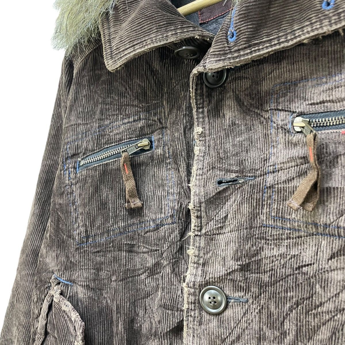 If Six Was Nine 💥Japanese Brand Cube Sugar Faux Fur Lgb Style Jacket Size US M / EU 48-50 / 2 - 4 Thumbnail