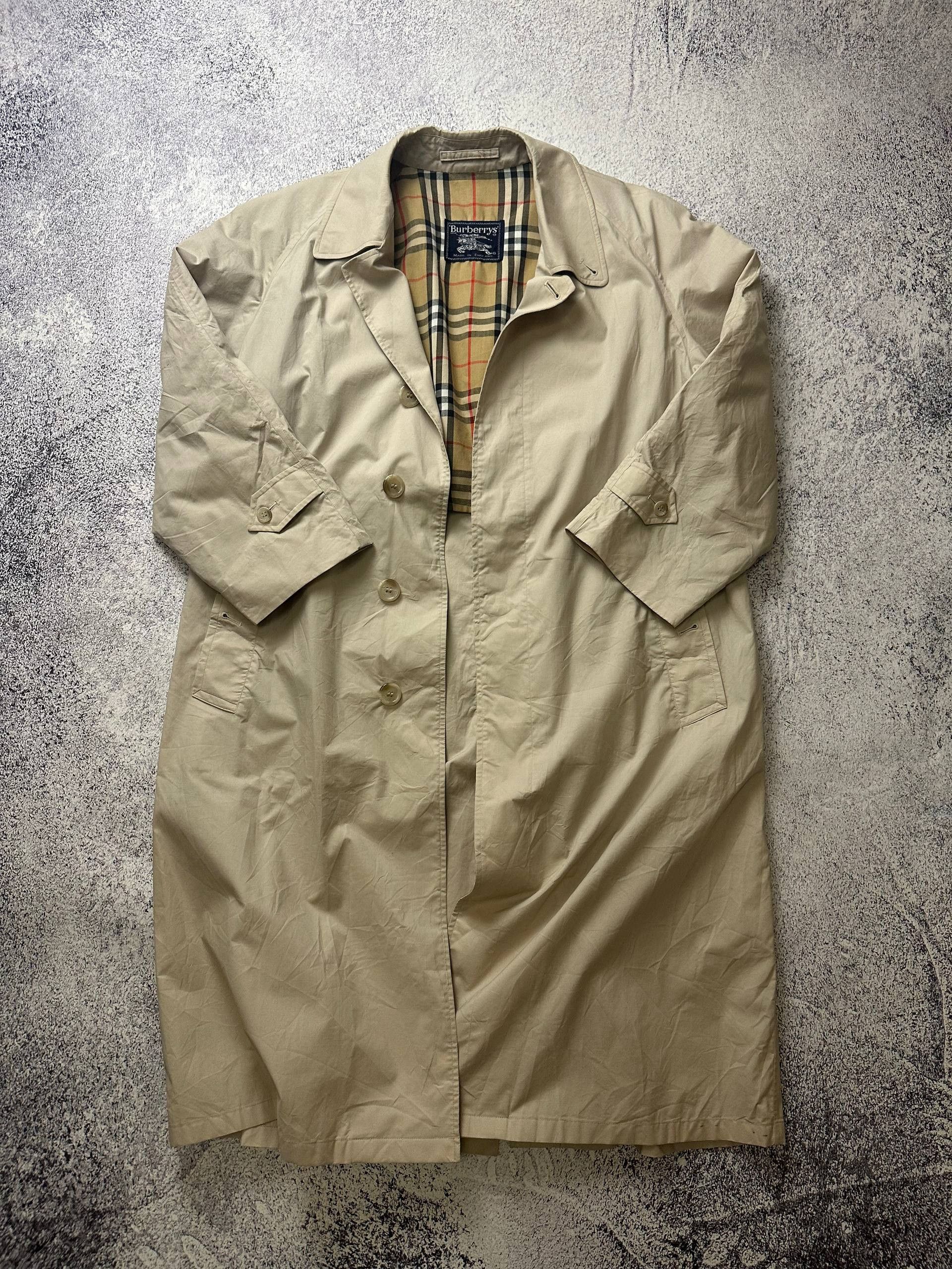 Burberry Burberrys Vintage Trench Coat Size S / US 4 / IT 40 - 1 Thumbnail