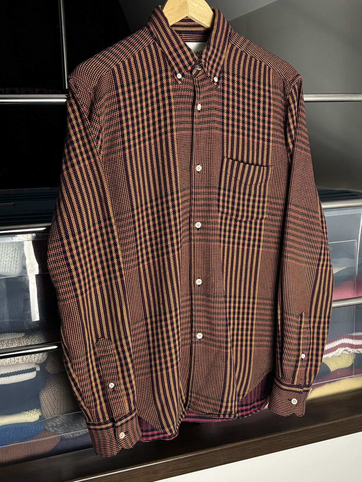 Our Legacy Our Legacy Vintage Checkered Flannel Shirt Size US M / EU 48-50 / 2 - 2 Thumbnail