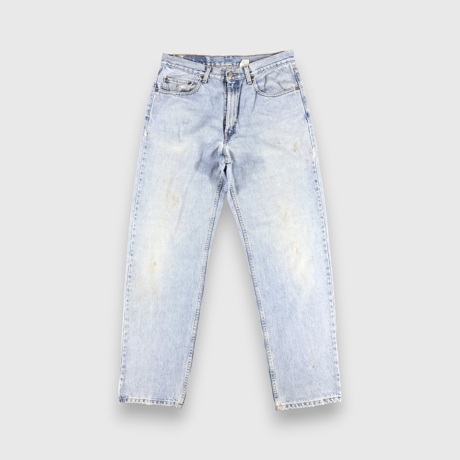 Levi's Vintage 90s Light Wash Levis 550 Jeans-J1993 Size US 34 / EU 50 - 1 Thumbnail