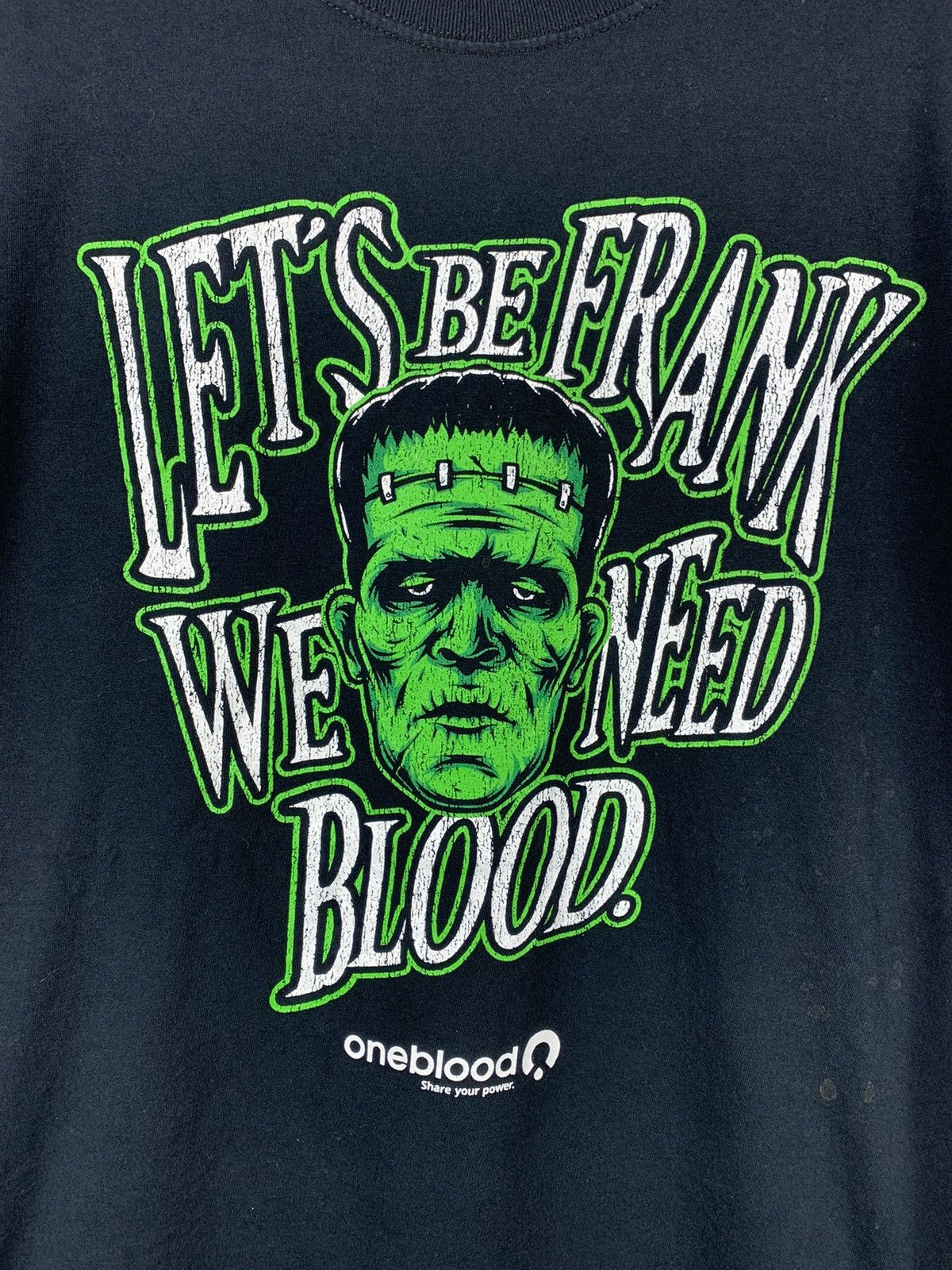 Other Rare! Frankestein Blood Donor Tee Movie Cartoon Size US XL / EU 56 / 4 - 2 Thumbnail