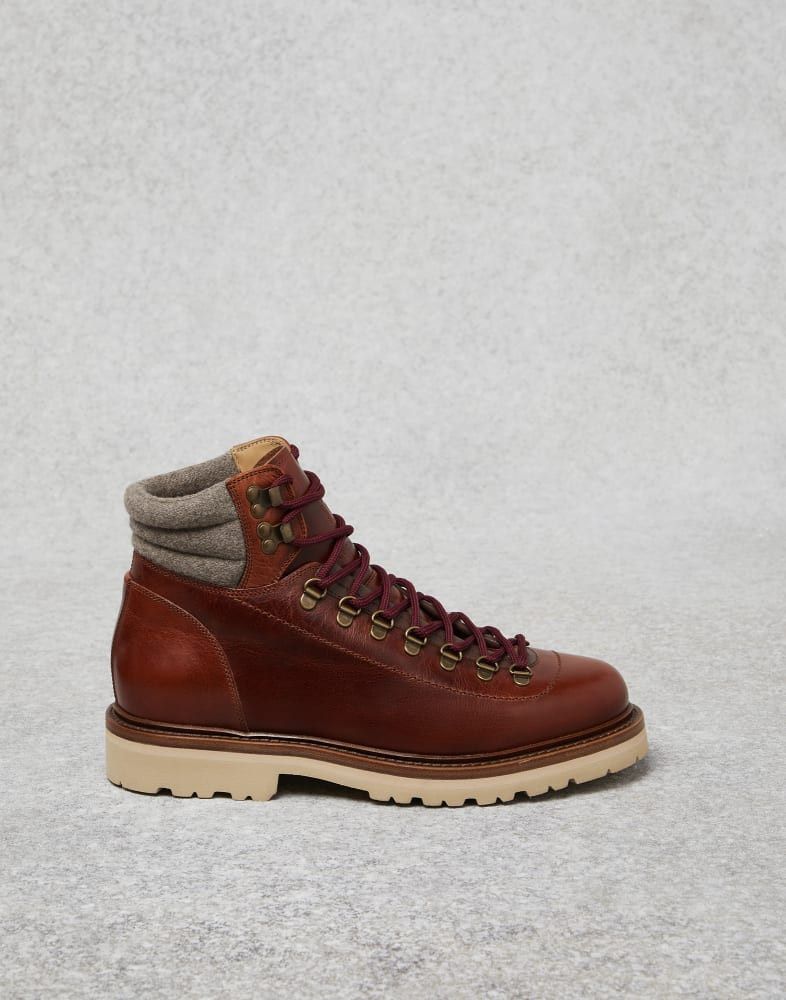 Brunello Cucinelli o1w1db10924 Boot in Brown Size US 12 / EU 45 - 1 Thumbnail