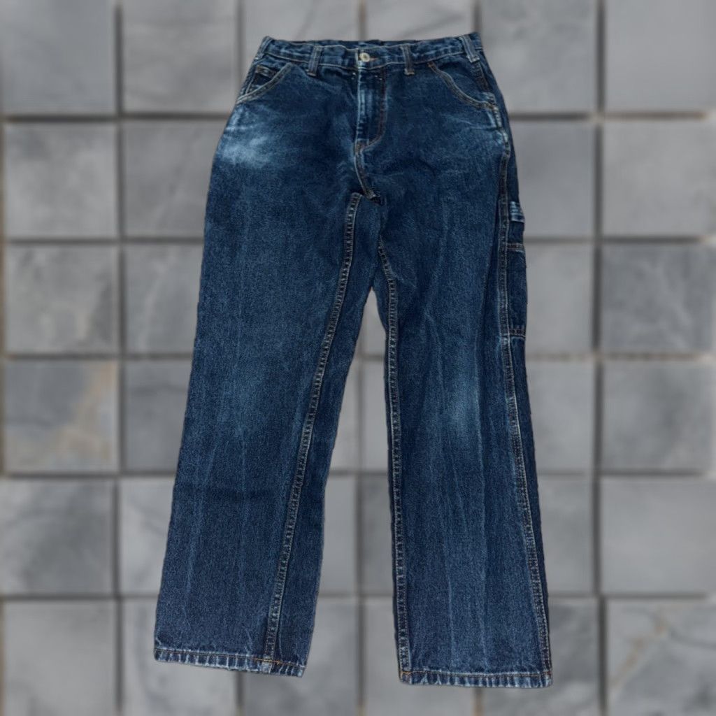 Vintage VINTAGE John Galt J.Galt Carpenter Jeans Blue 28x30 Workwear Denim Jeans Mens Regular Straight 28 30 Blue Size US 28 / EU 44 - 1 Thumbnail