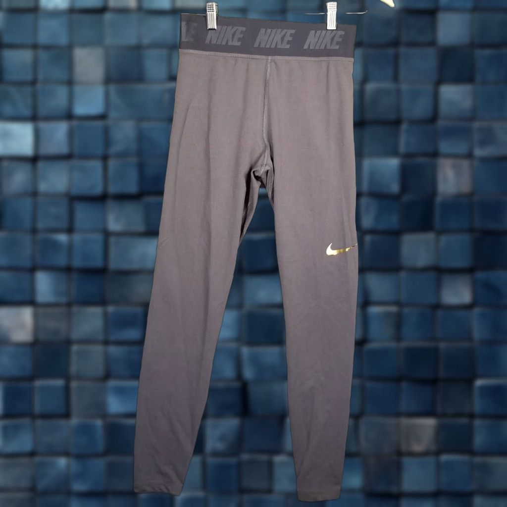 Nike Nike Leggings Women Small Tight Fit High Rise Full Length Cotton Blend CQ7648 Set Size 28" / US 6 / IT 42 - 1 Thumbnail