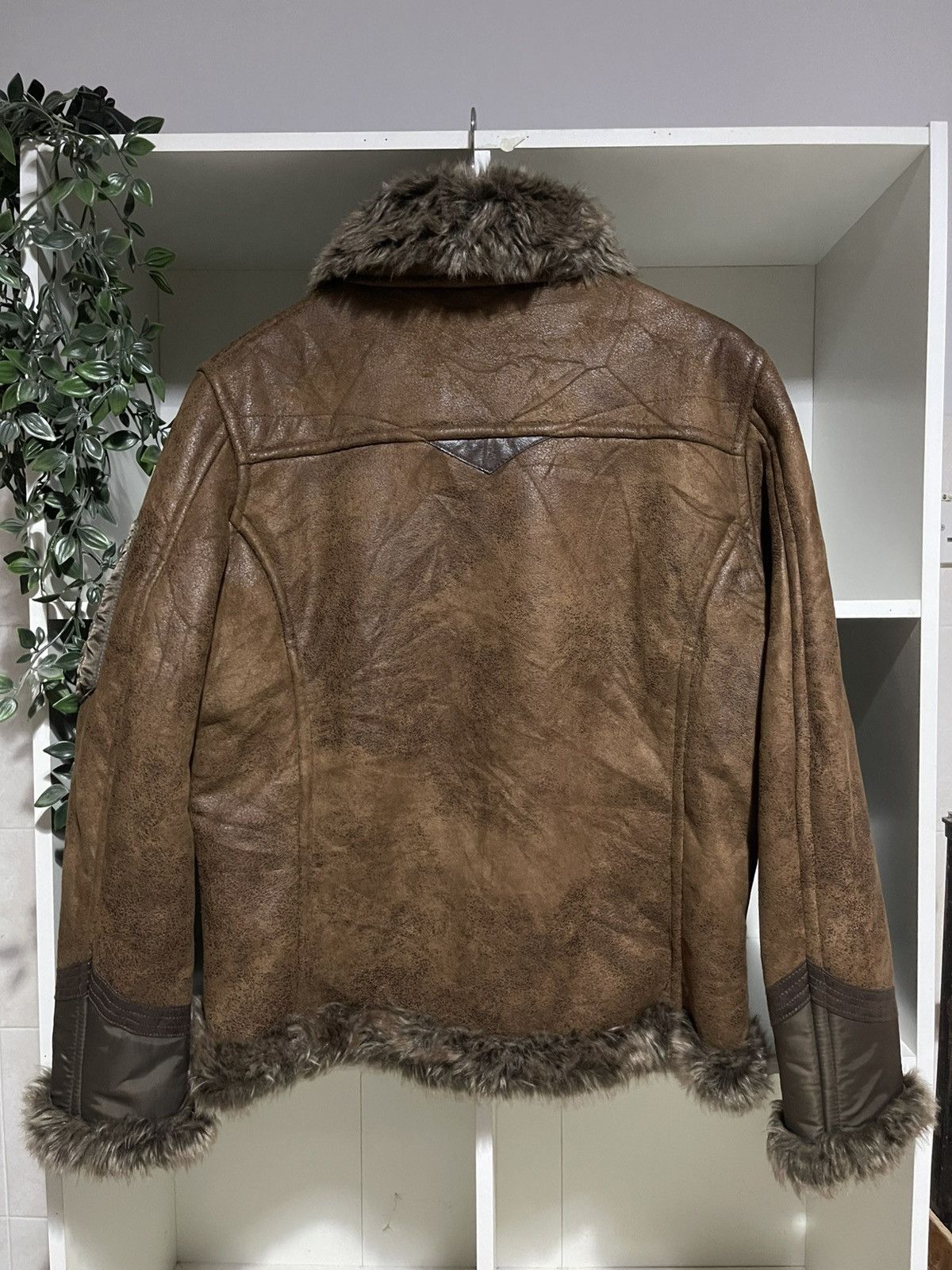 Chevignon Vintage Chevignon Suede Faux Fur Jacket Size US M / EU 48-50 / 2 - 2 Thumbnail