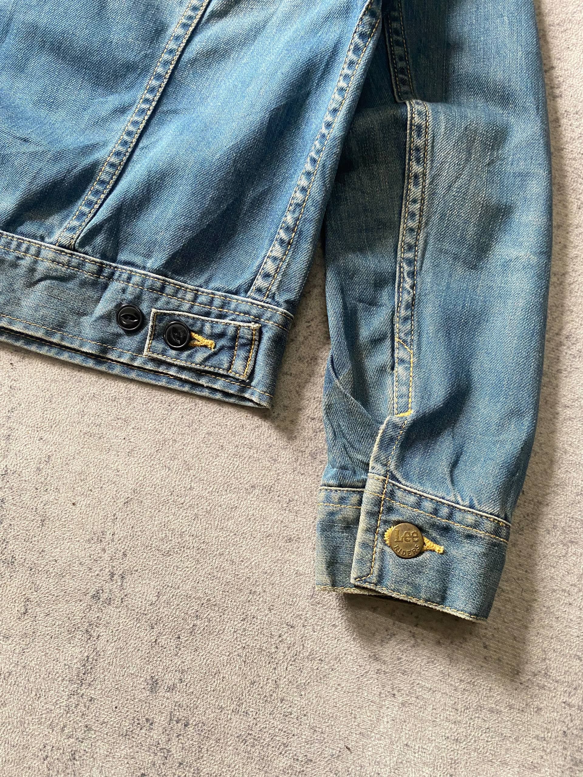 Lee Rare!!! Lee For Rosso Denim Trucker Jacket Size XS / US 0-2 / IT 36-38 - 7 Thumbnail