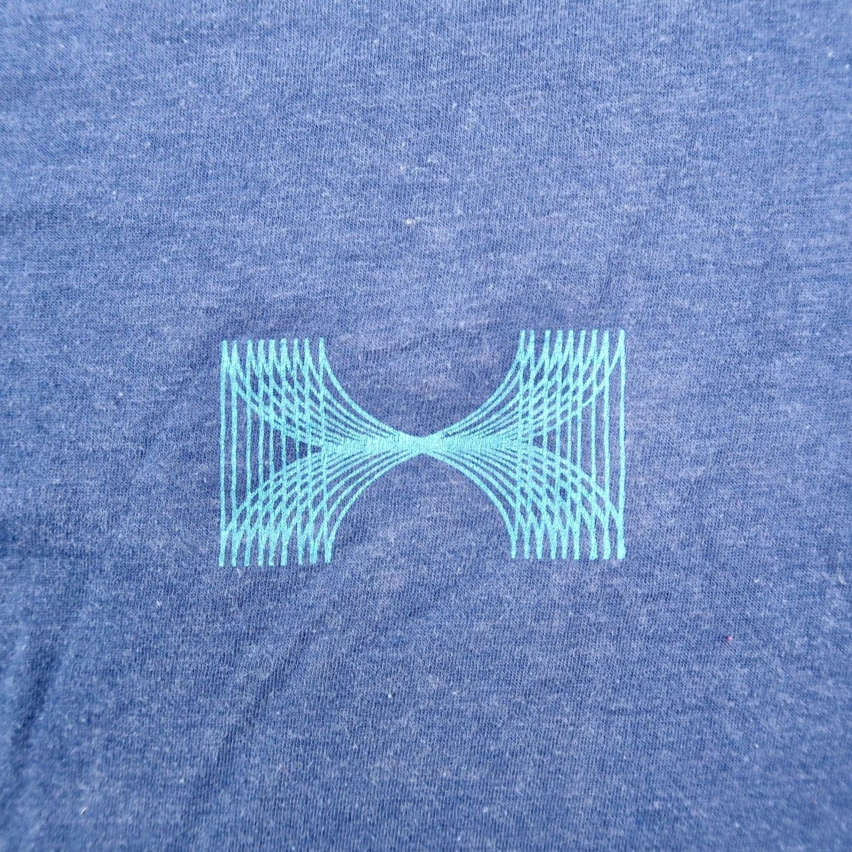 Hanes VINTAGE Hanes MMS Our Ball Game T-Shirt Navy Blue Mens Large USA Shirts Men 80s Graphic Tee Short Sleeve blue Geometric Size US L / EU 52-54 / 3 - 4 Thumbnail