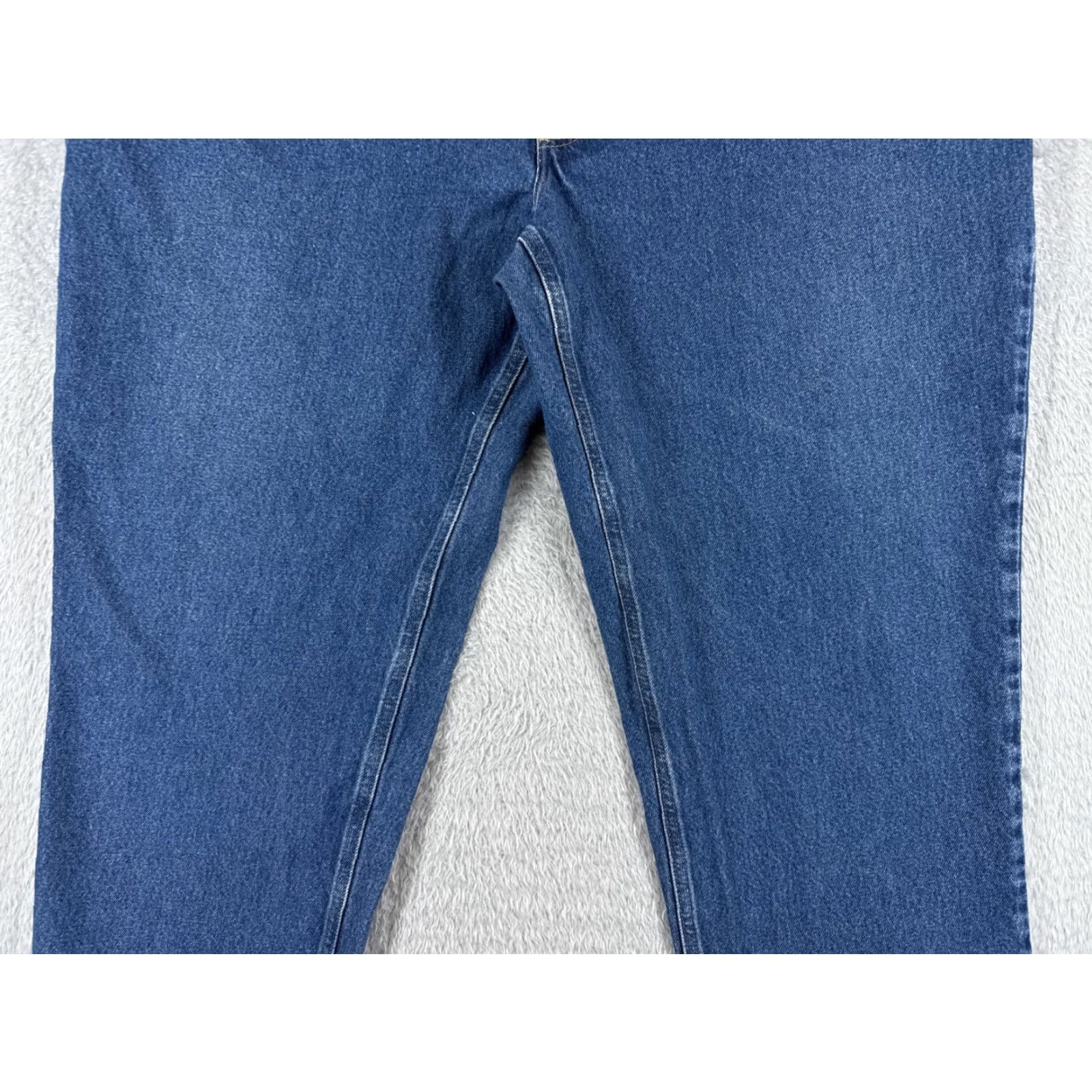 Carhartt Carhartt Jeans Adult 48 Blue Denim 100% Cotton Relaxed Straight 46x30 Size US 32 / EU 48 - 3 Thumbnail