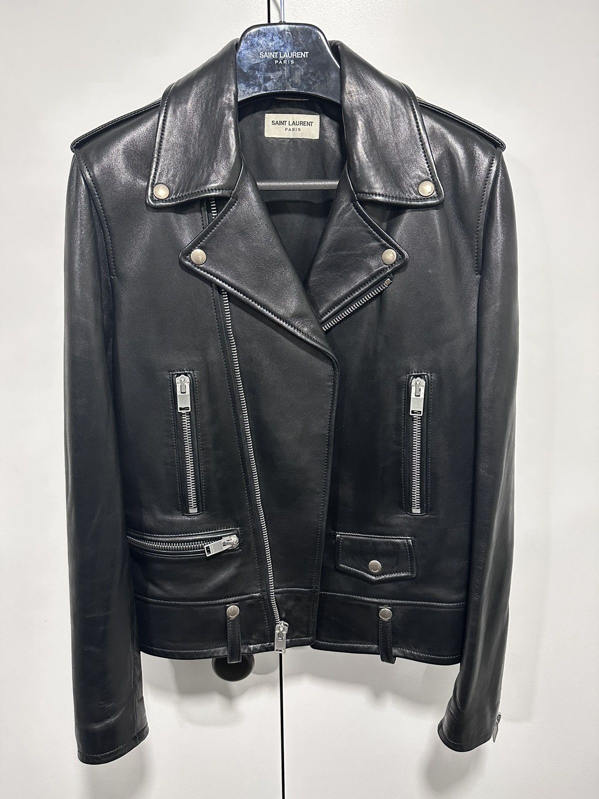 image of Hedi Slimane x Saint Laurent Paris Slp Fw13 L01 - Size 48 in Black, Men's