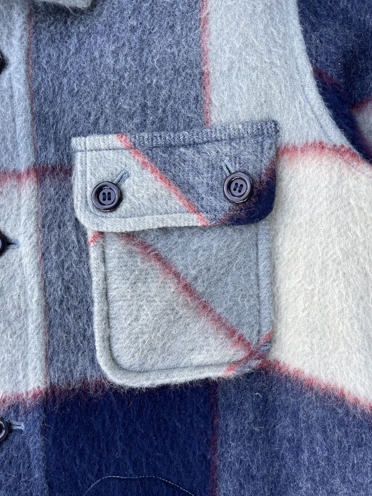 Flannel × Vintage 90s Willson Marker’s Wool Plaid Jacket – Rugged Outdoor Wear Size US M / EU 48-50 / 2 - 7 Thumbnail