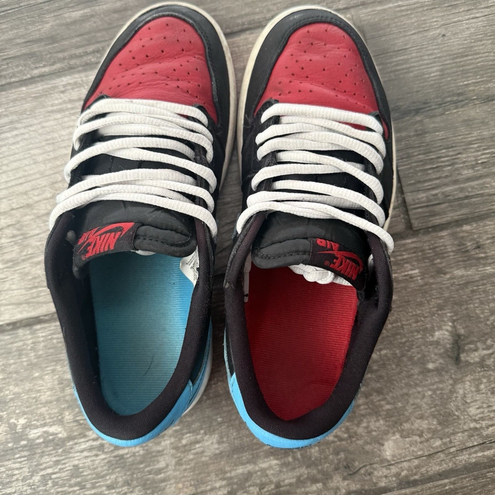 Jordan Brand WMNS AIR JORDAN 1 LOW NC TO CHI CZ0775-046 6.5 PREOWNED NO B Size US 6.5 / IT 36.5 - 2 Thumbnail