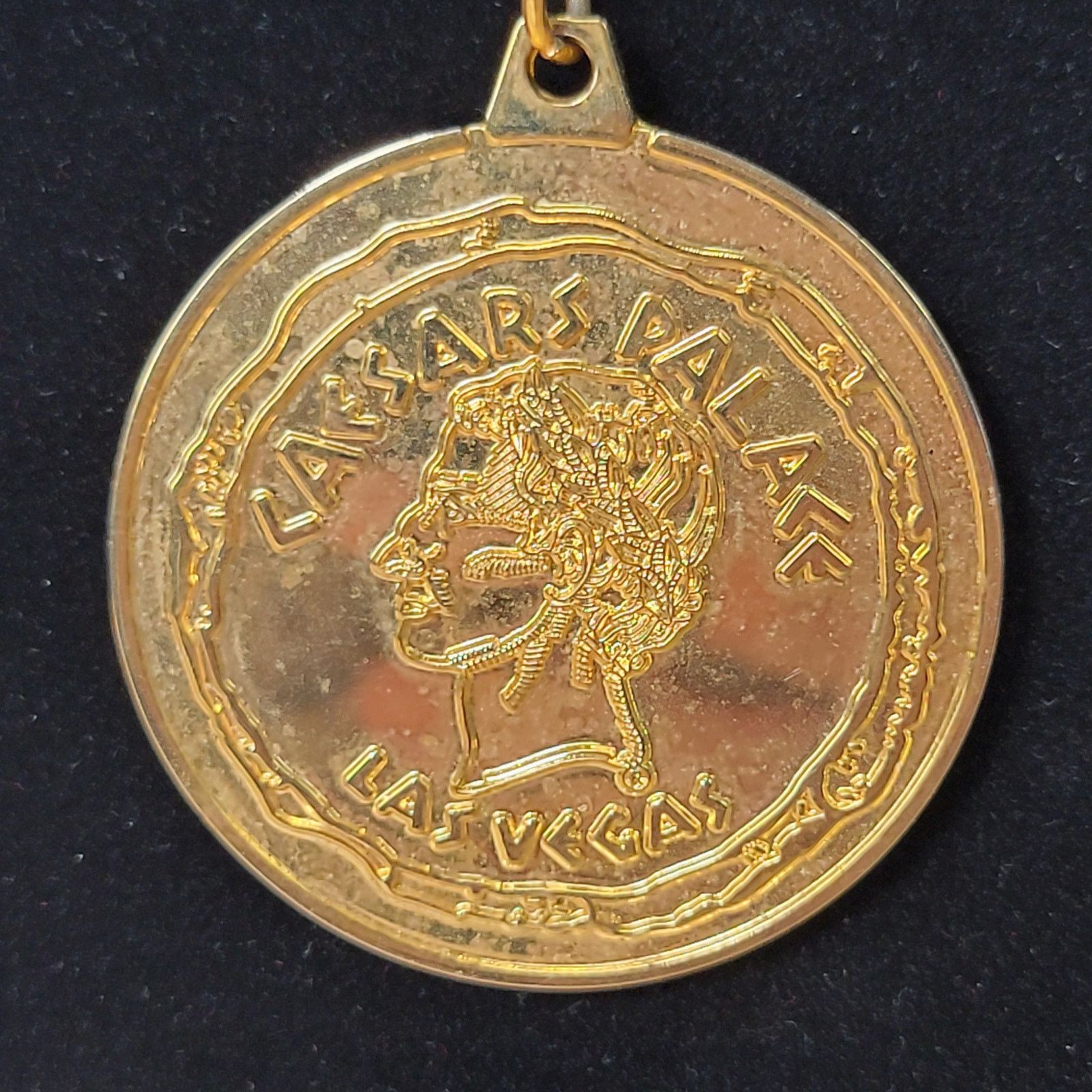 Other VINTAGE Caesar's Palace 2-Sided Medallion Necklace 24" Size ONE SIZE - 2 Thumbnail