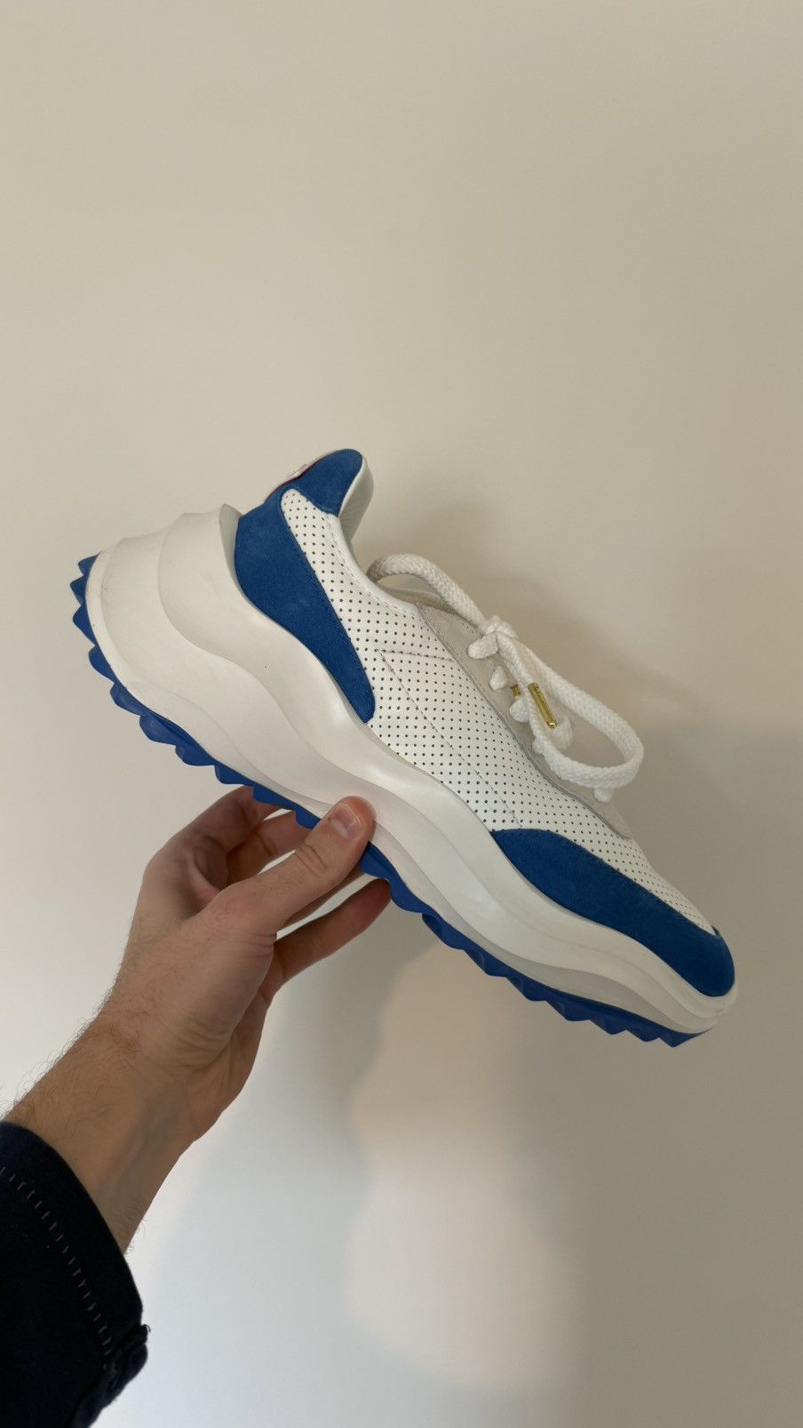 Casablanca Casablanca Atlantis White Blue Sneakers Size US 10 / EU 43 - 3 Thumbnail